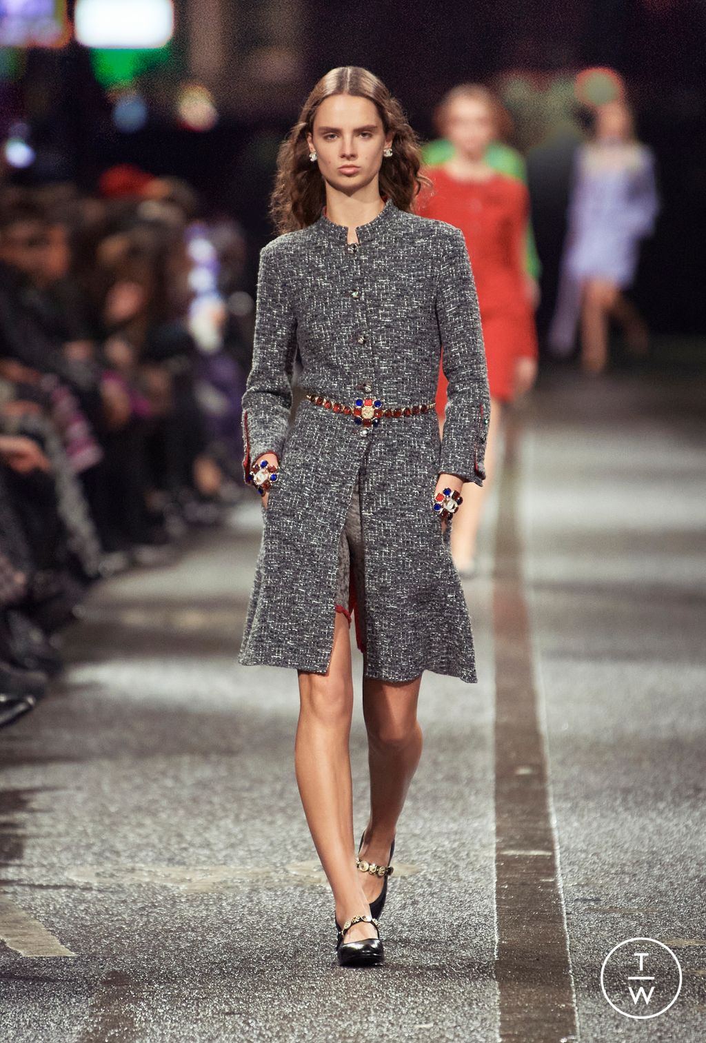 Fashion Week Paris Pre-Fall 2024 look 1 de la collection Chanel womenswear