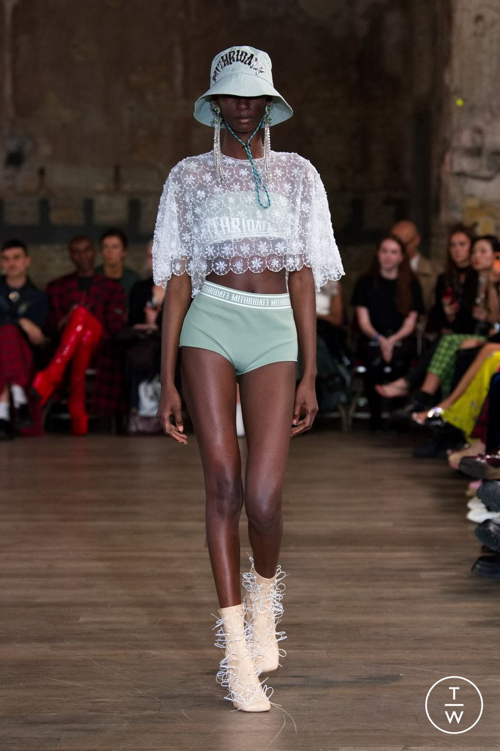 Fashion Week London Spring/Summer 2023 look 1 from the MITHRIDATE collection womenswear