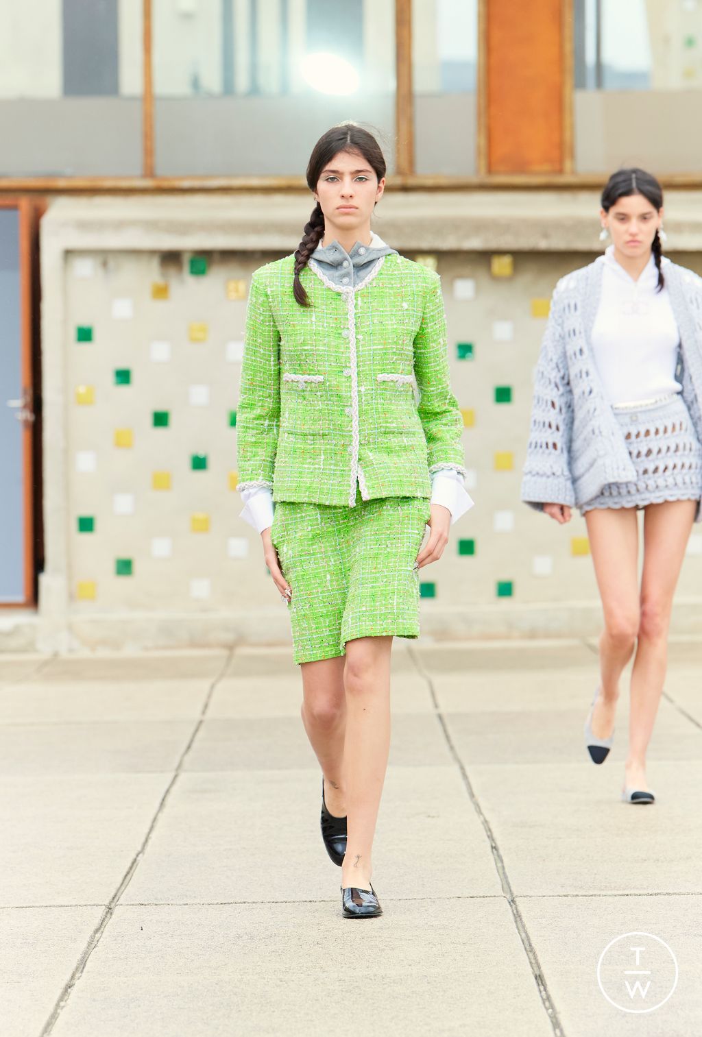 Fashion Week Paris Resort 2025 look 1 from the Chanel collection womenswear