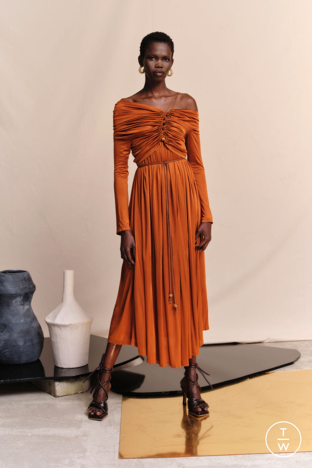 Fashion Week London Spring/Summer 2022 look 1 from the Palmer Harding collection womenswear