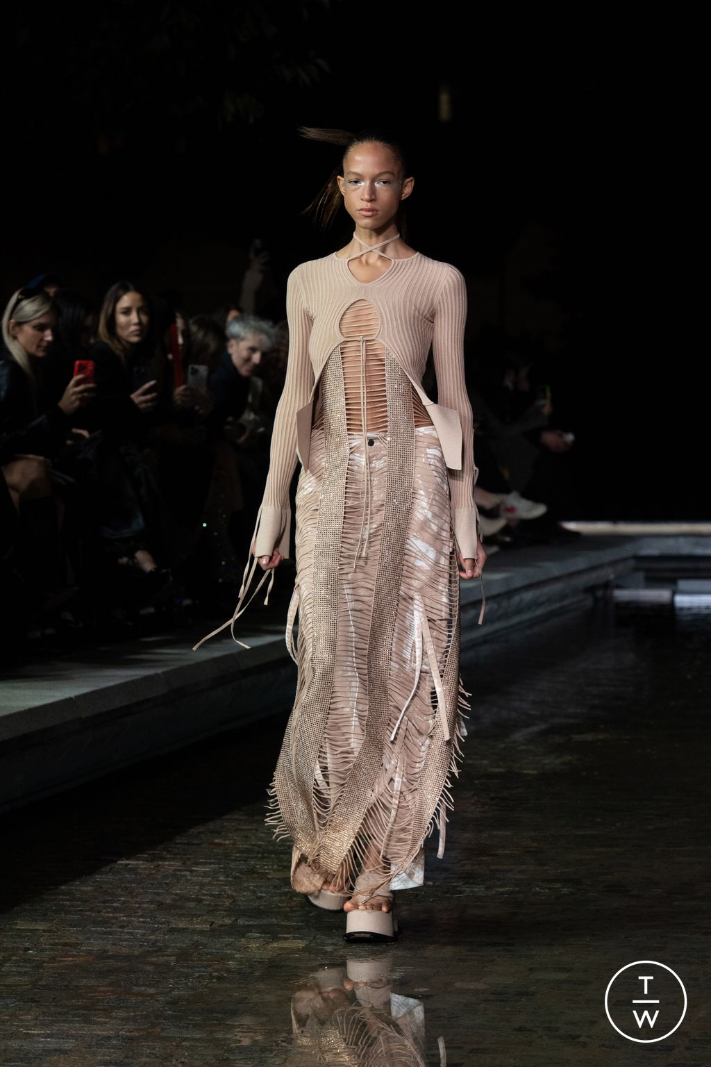 Fashion Week Milan Spring/Summer 2023 look 1 de la collection Andreadamo womenswear