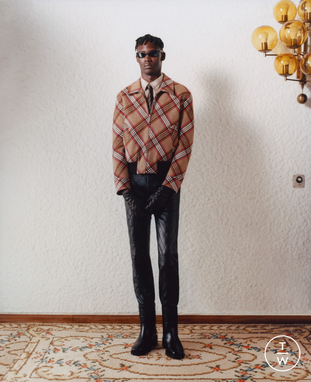 Fashion Week Paris Fall/Winter 2021 look 2 from the Ernest W. Baker collection menswear