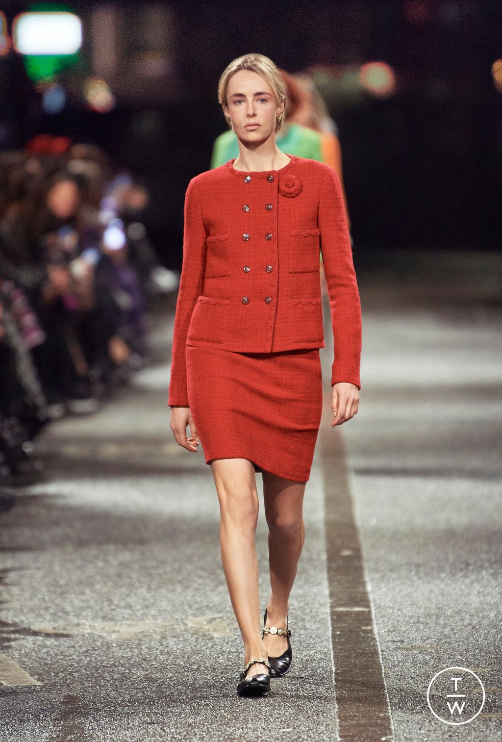 Fashion Week Paris Pre-Fall 2024 look 2 de la collection Chanel womenswear