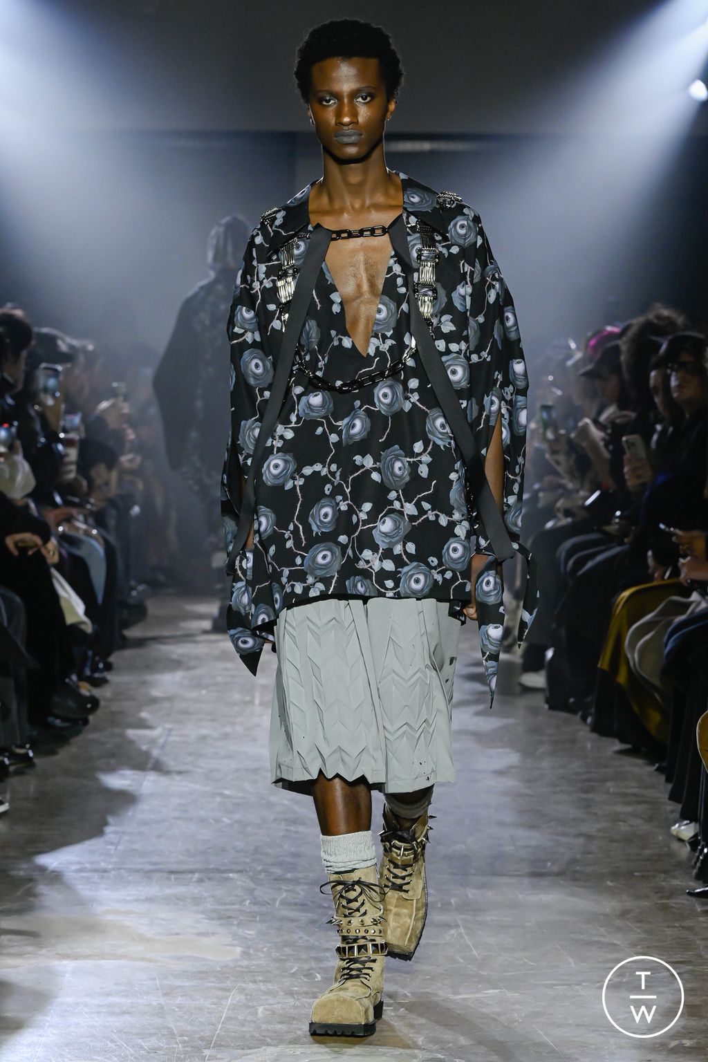 Fashion Week Paris Fall/Winter 2026 look 3 from the KIDILL collection menswear