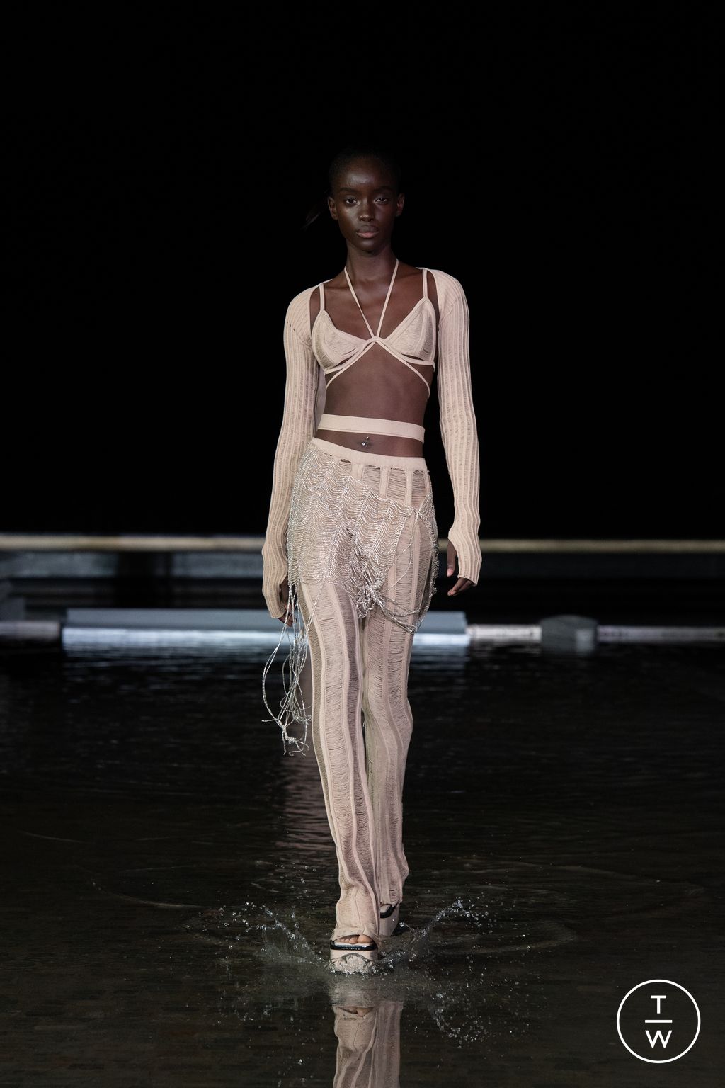 Fashion Week Milan Spring/Summer 2023 look 2 from the Andreadamo collection womenswear