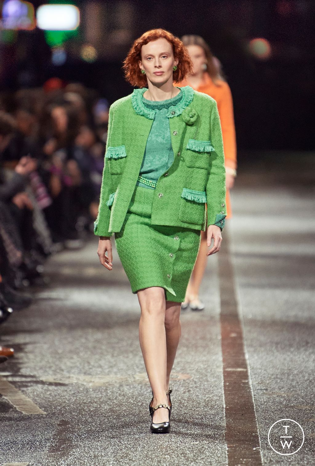 Fashion Week Paris Pre-Fall 2024 look 3 de la collection Chanel womenswear