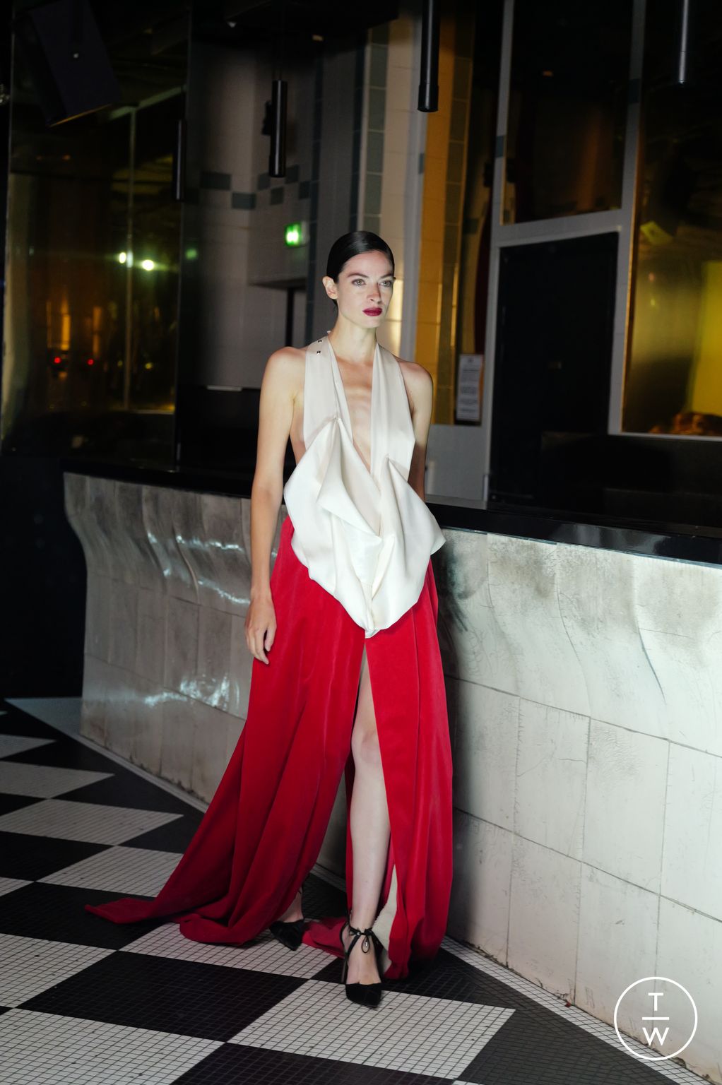 Fashion Week Paris Fall/Winter 2025 look 3 from the Aelis collection couture