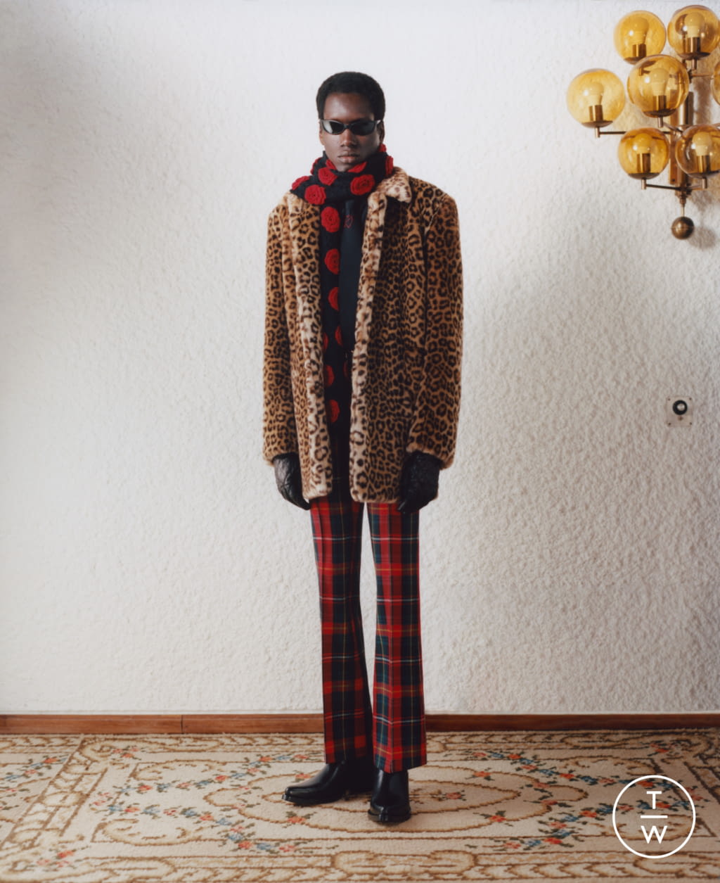 Fashion Week Paris Fall/Winter 2021 look 3 from the Ernest W. Baker collection 男装