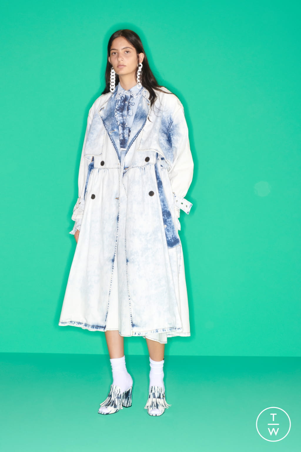 Fashion Week Milan Resort 2020 look 3 from the MSGM collection womenswear