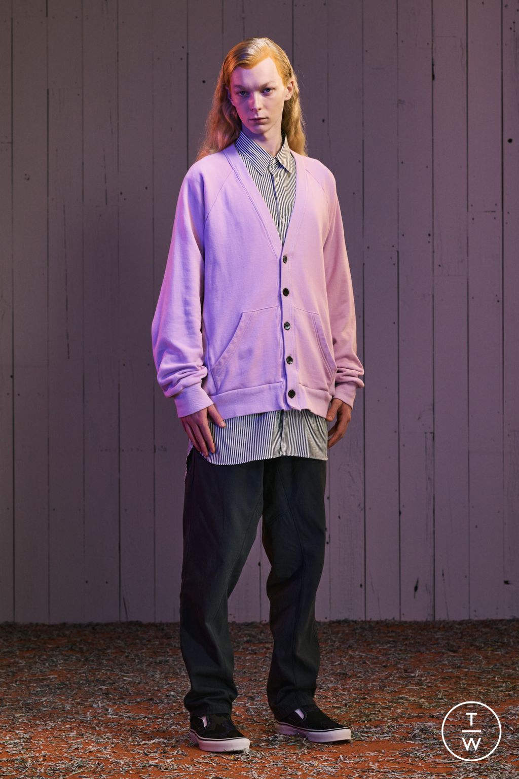 Fashion Week Paris Resort 2024 look 5 from the Undercover collection menswear