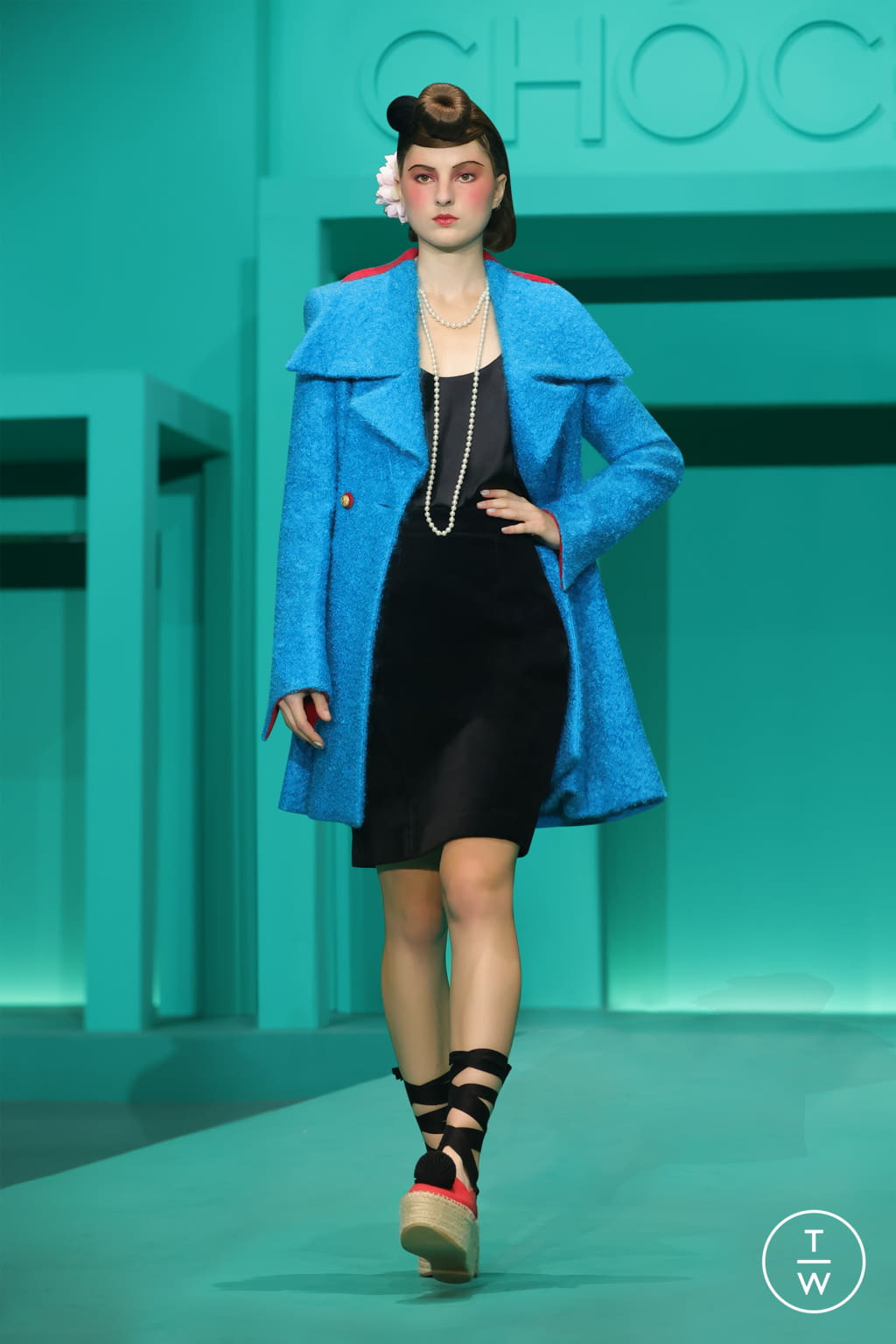 Fashion Week New York Spring/Summer 2022 look 4 de la collection Chocheng womenswear