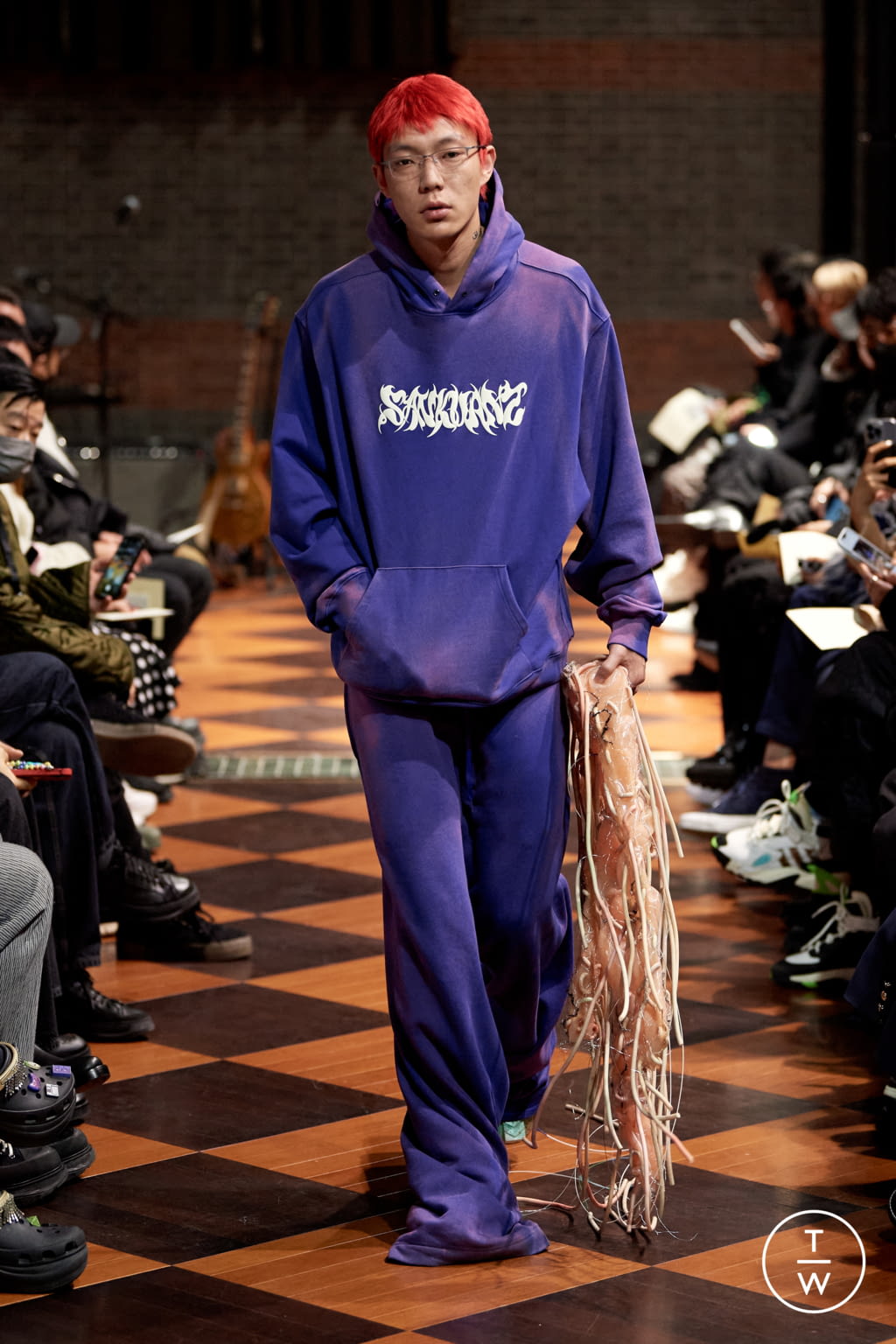 Fashion Week Paris Fall/Winter 2022 look 4 from the Sankuanz collection menswear