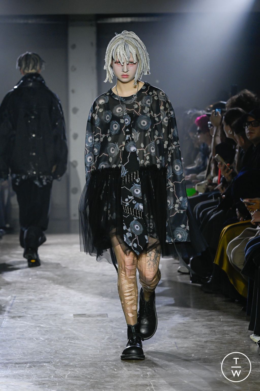 Fashion Week Paris Fall/Winter 2026 look 30 de la collection KIDILL menswear