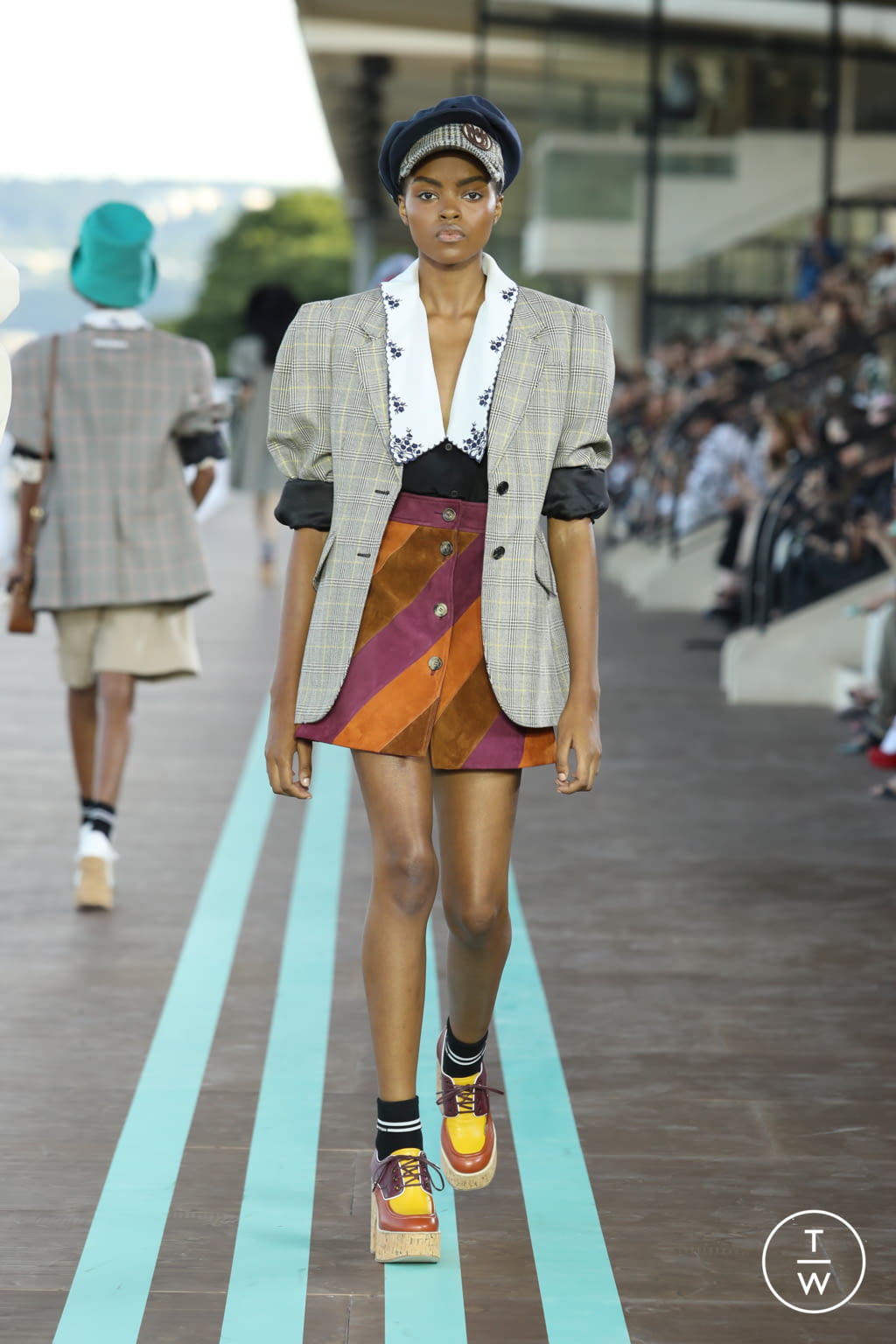 Fashion Week Paris Resort 2020 look 4 from the Miu Miu collection womenswear