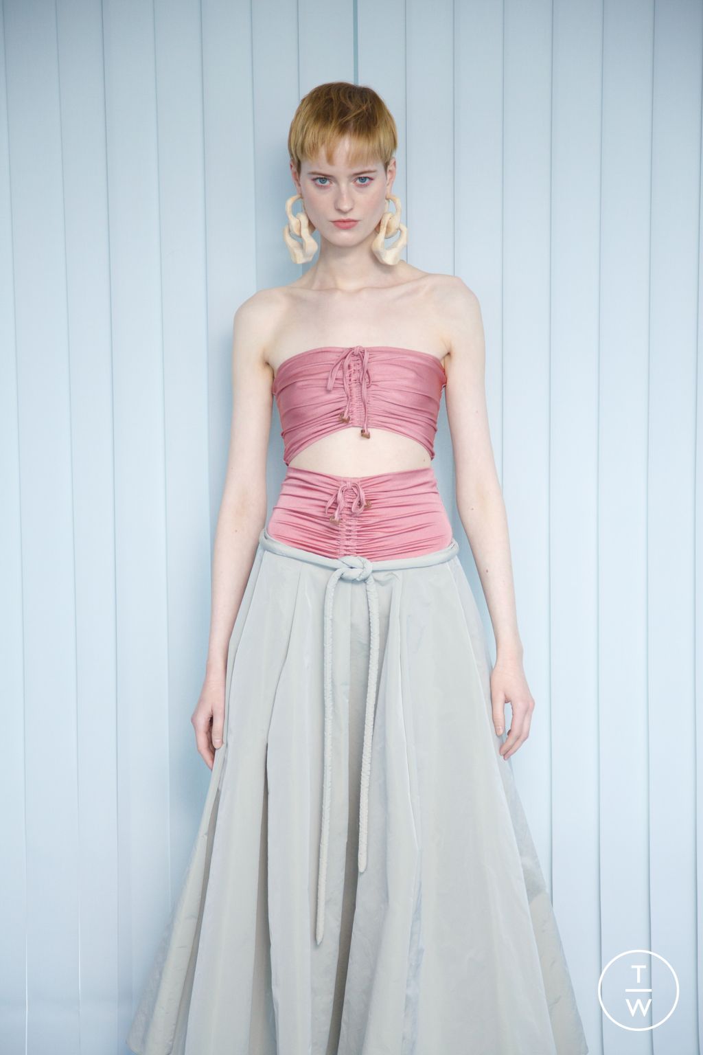 Fashion Week Paris Spring/Summer 2026 look 5 from the Veronique Leroy collection womenswear