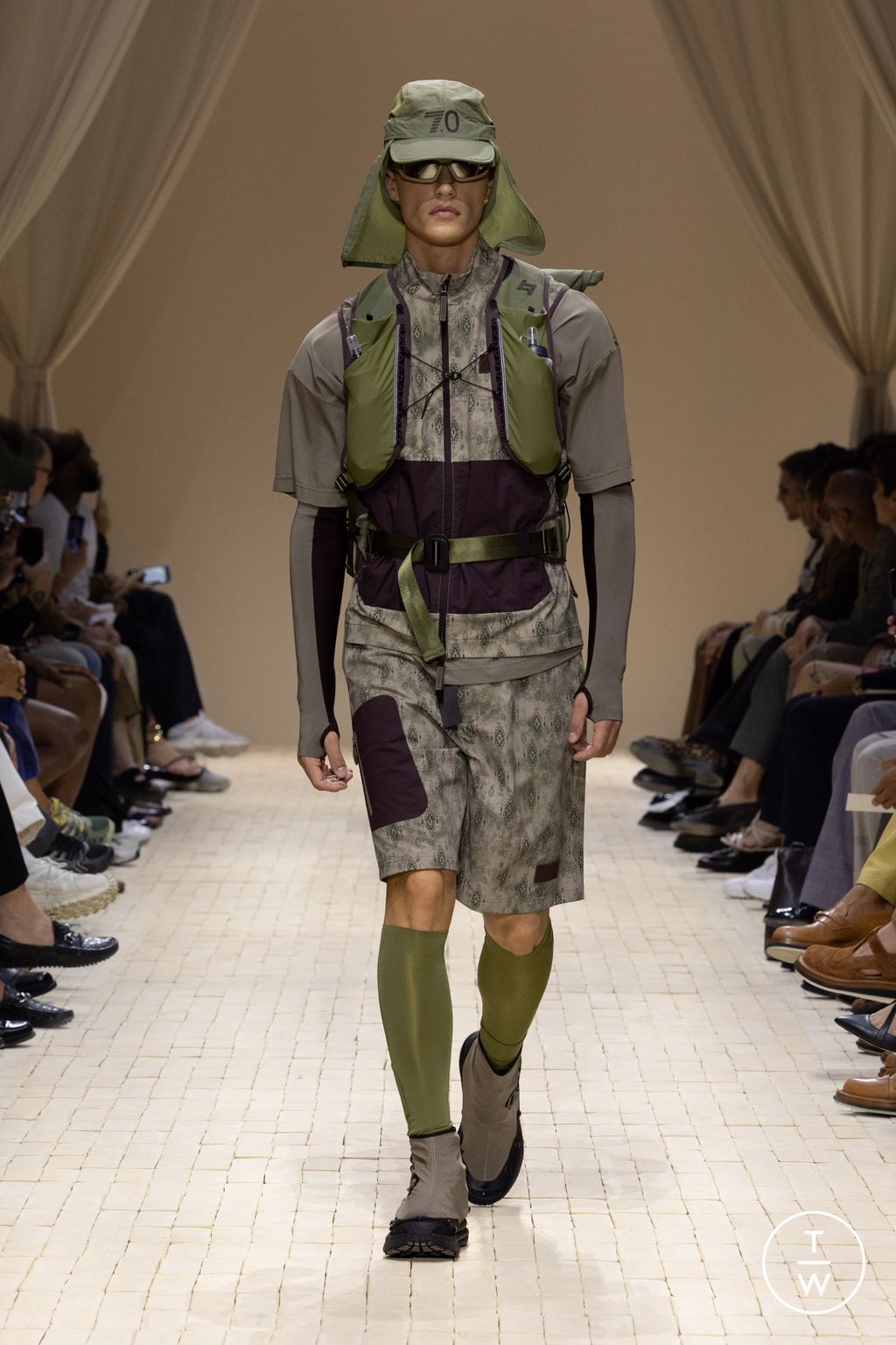 Fashion Week Milan Spring/Summer 2026 look 5 de la collection Emporio Armani menswear