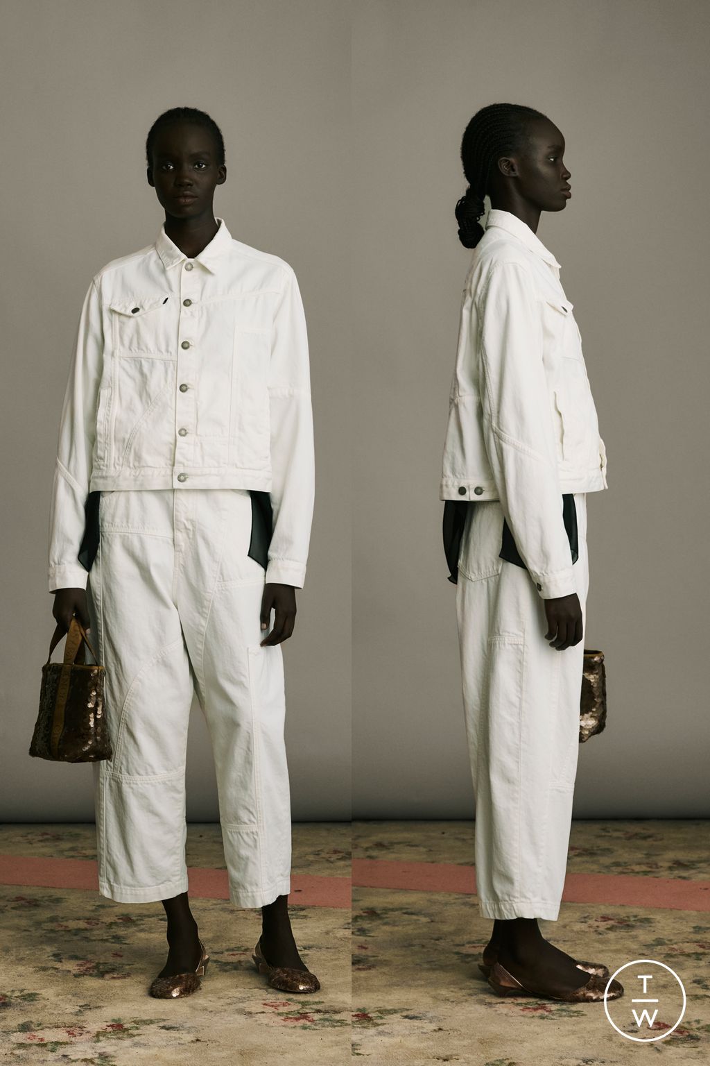 Fashion Week Paris Resort 2026 look 5 from the Undercover collection womenswear