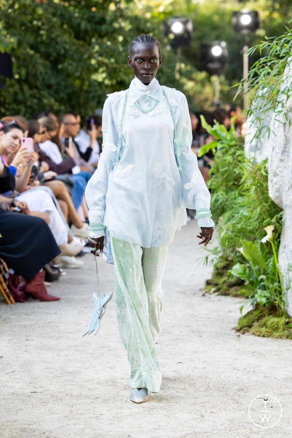 Fashion Week London Spring/Summer 2024 look 5 from the MITHRIDATE collection 女装