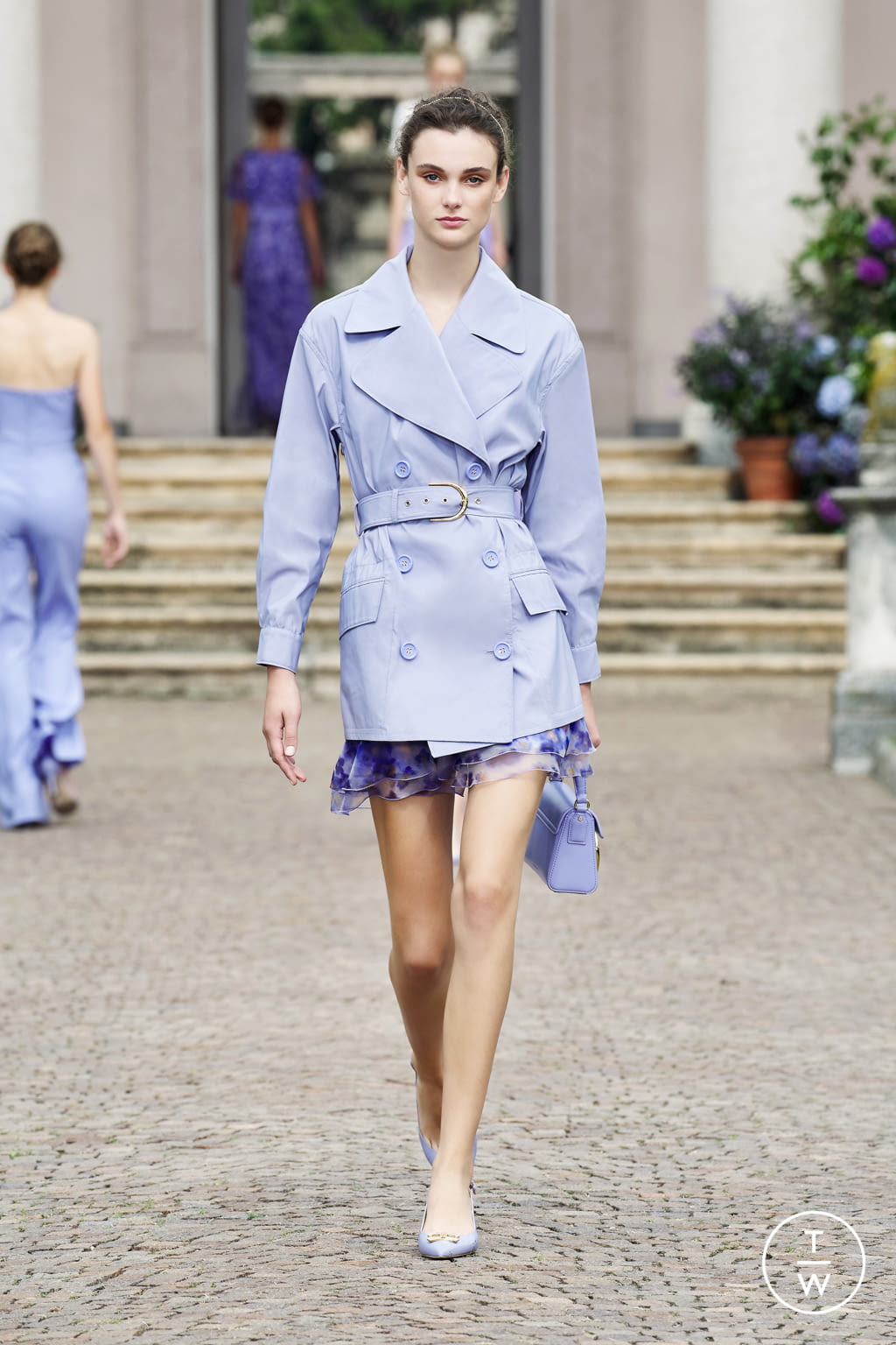 Fashion Week Milan Spring/Summer 2021 look 5 from the Elisabetta Franchi collection womenswear