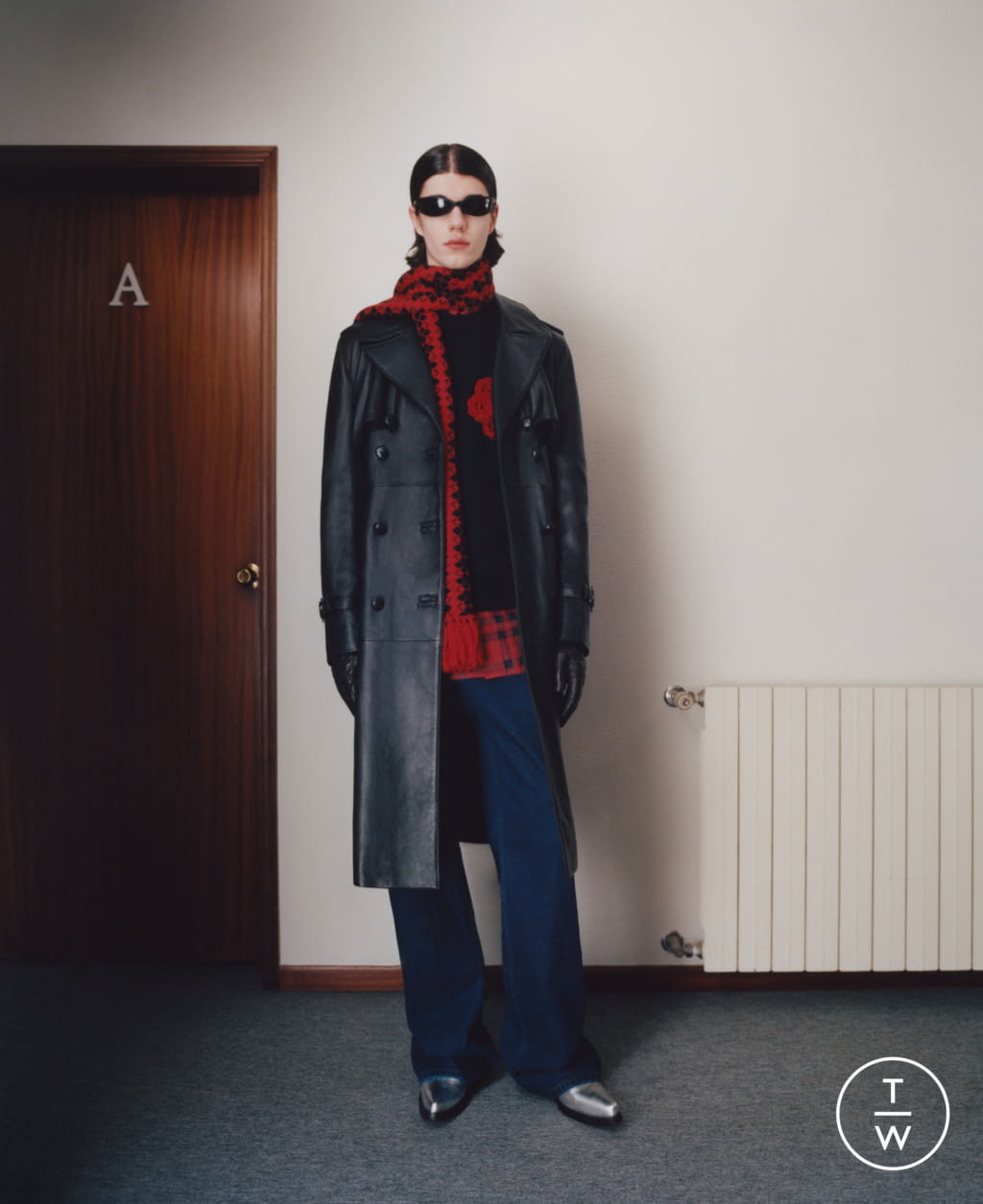 Fashion Week Paris Fall/Winter 2021 look 5 from the Ernest W. Baker collection 男装
