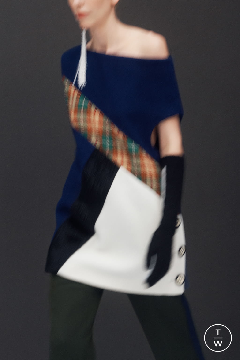 Fashion Week New York Pre-Fall 2021 look 4 from the Marina Moscone collection womenswear