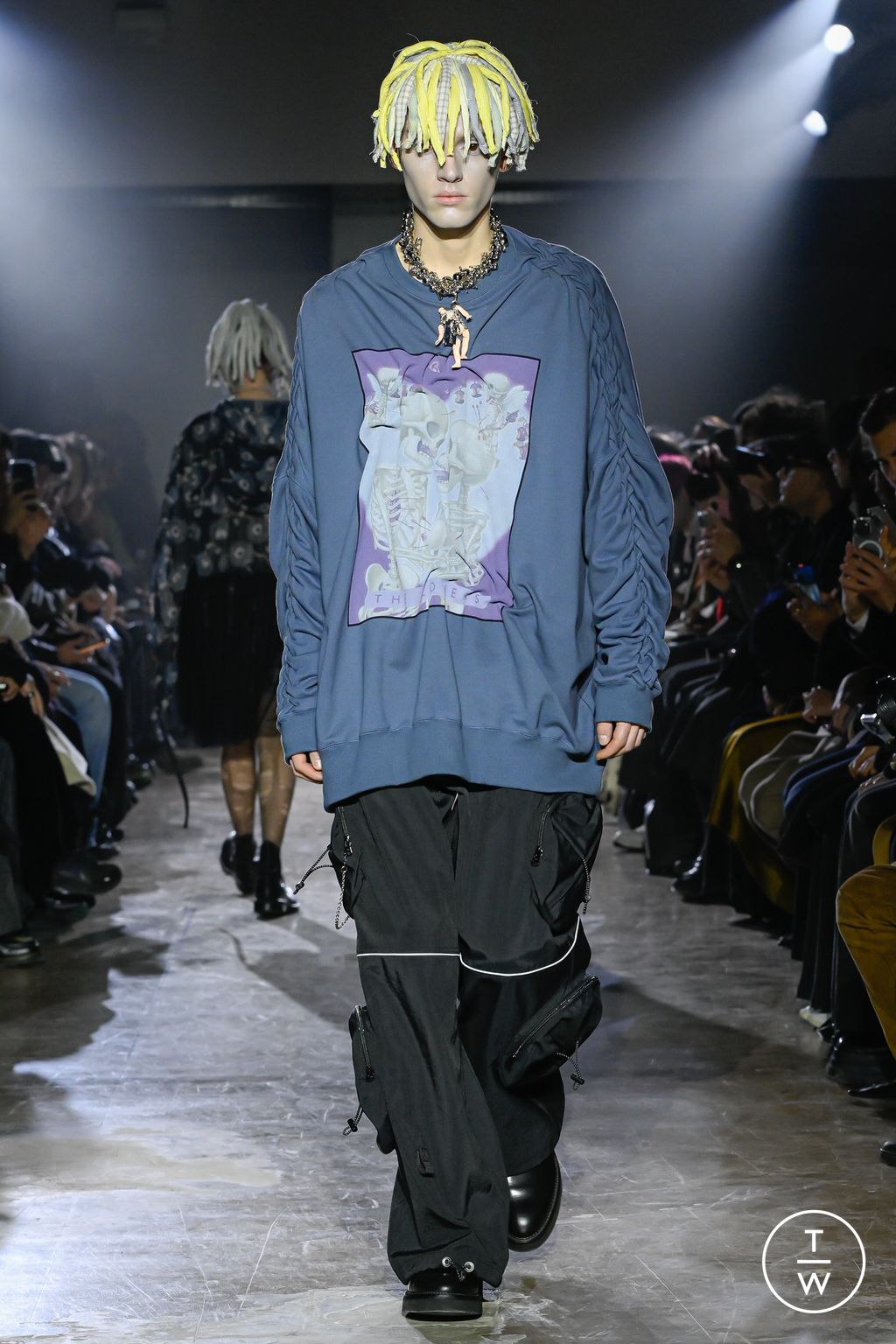 Fashion Week Paris Fall/Winter 2026 look 29 from the KIDILL collection menswear