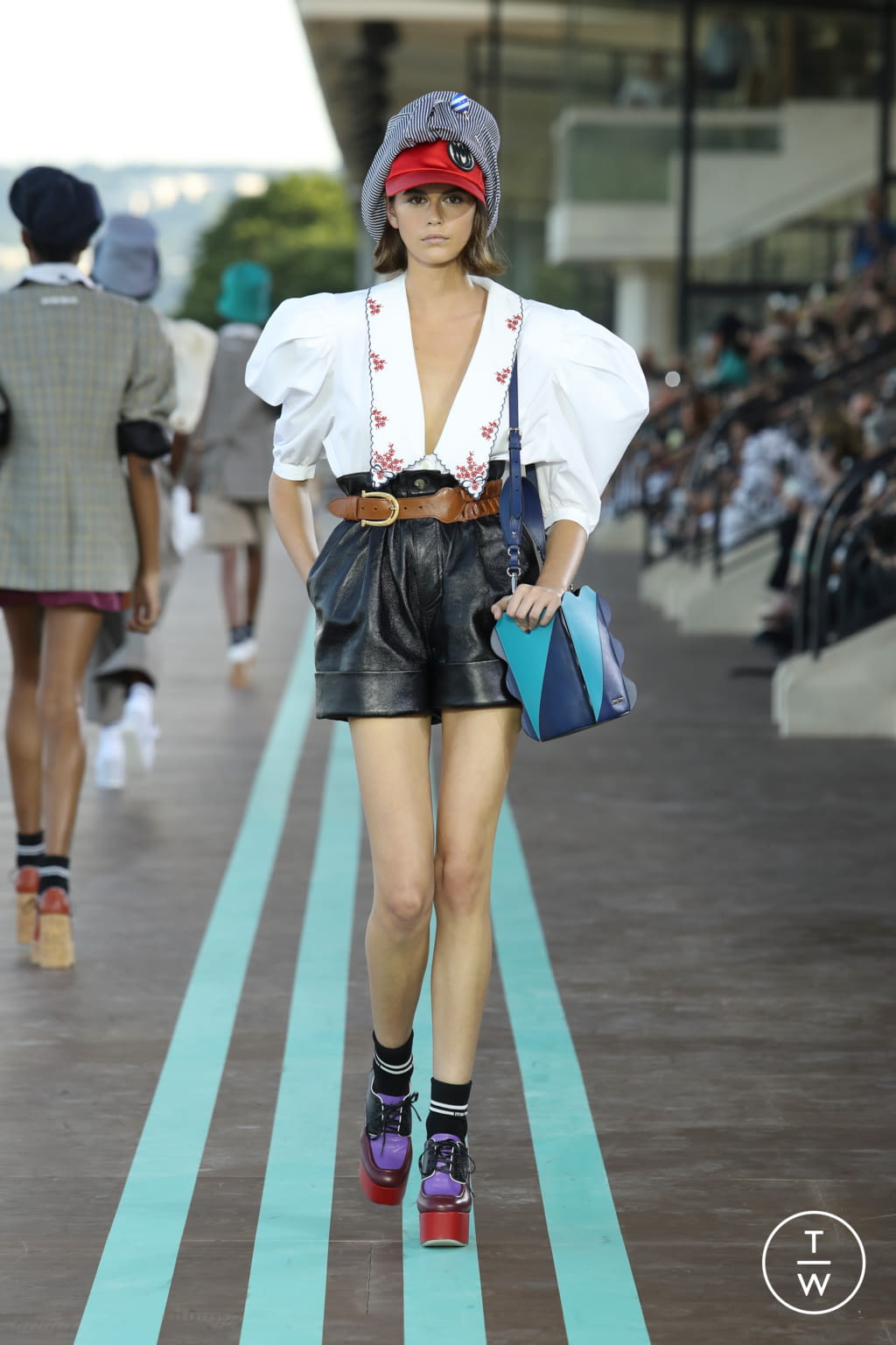 Fashion Week Paris Resort 2020 look 5 de la collection Miu Miu womenswear