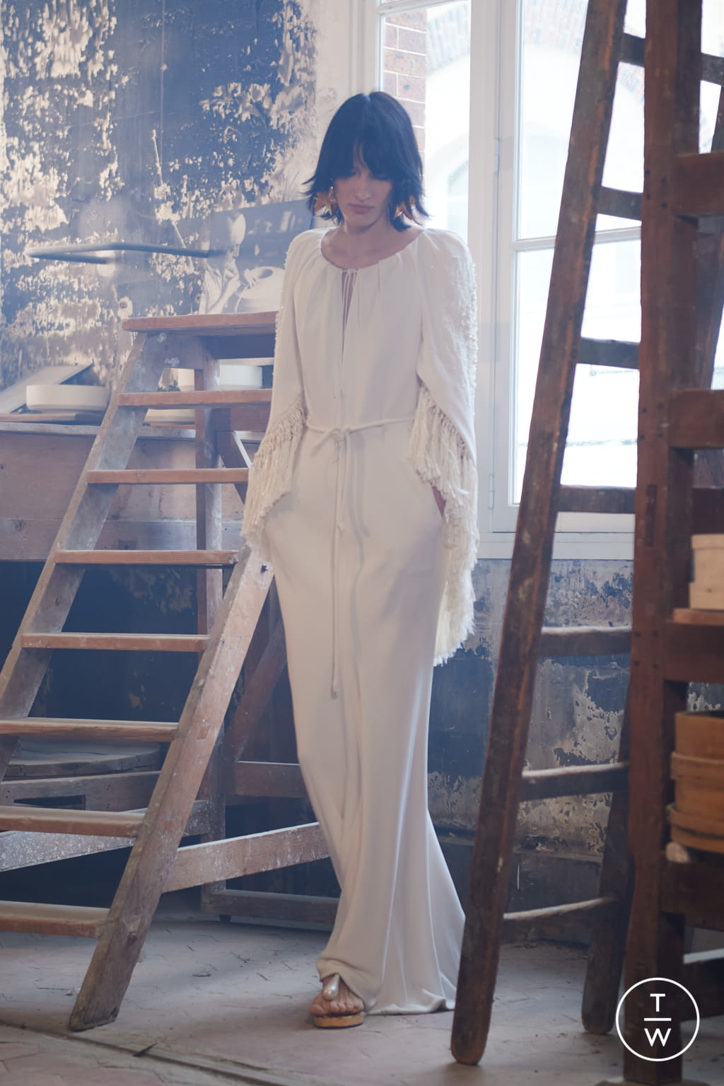 Fashion Week Paris Spring/Summer 2021 look 5 from the Christophe Josse collection 高级定制