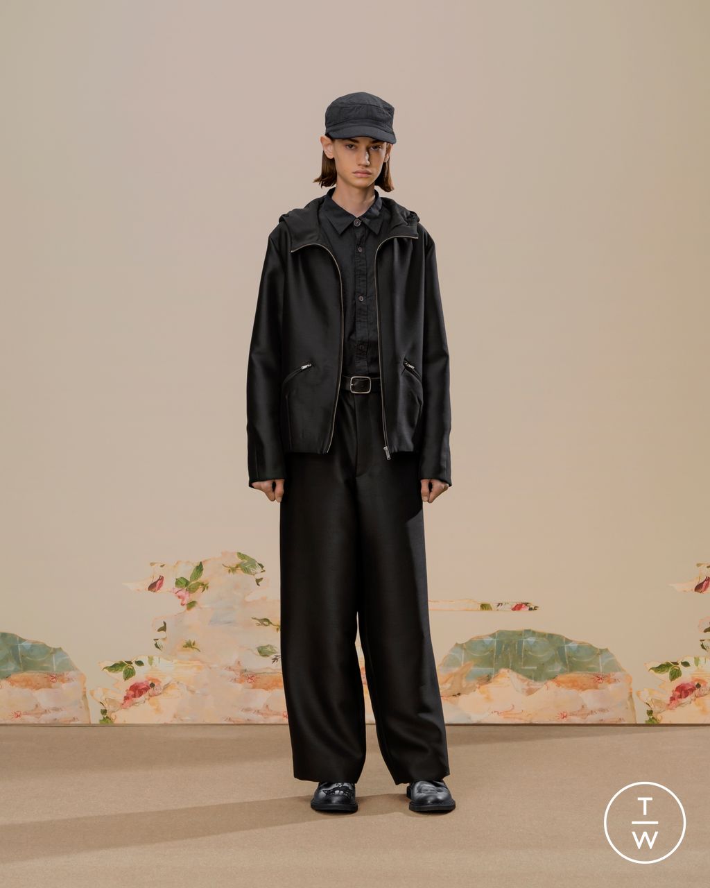 Fashion Week Paris Fall/Winter 2026 look 6 from the Undercover collection menswear