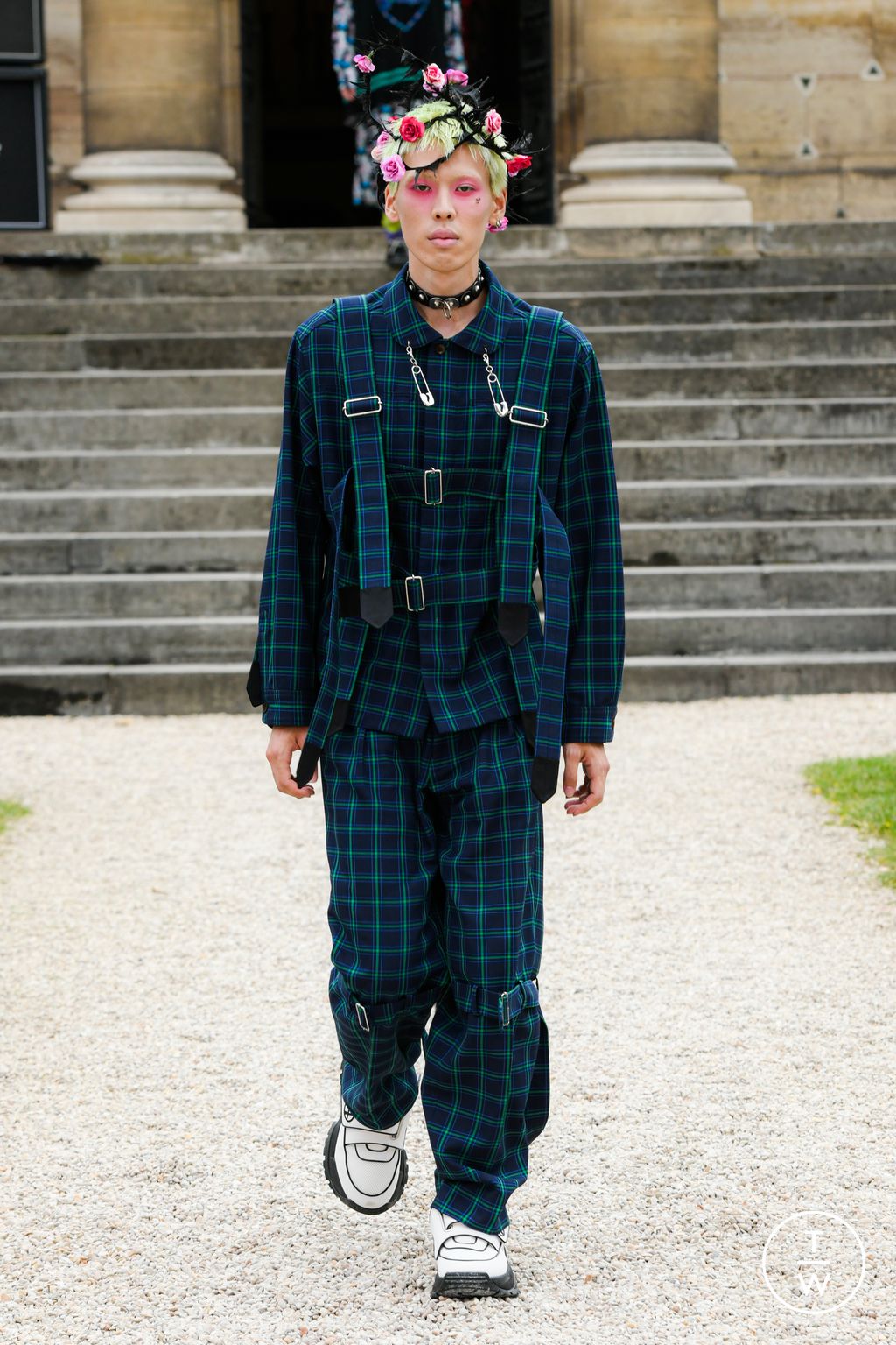 Fashion Week Paris Spring-Summer 2025 look 7 from the KIDILL collection 男装
