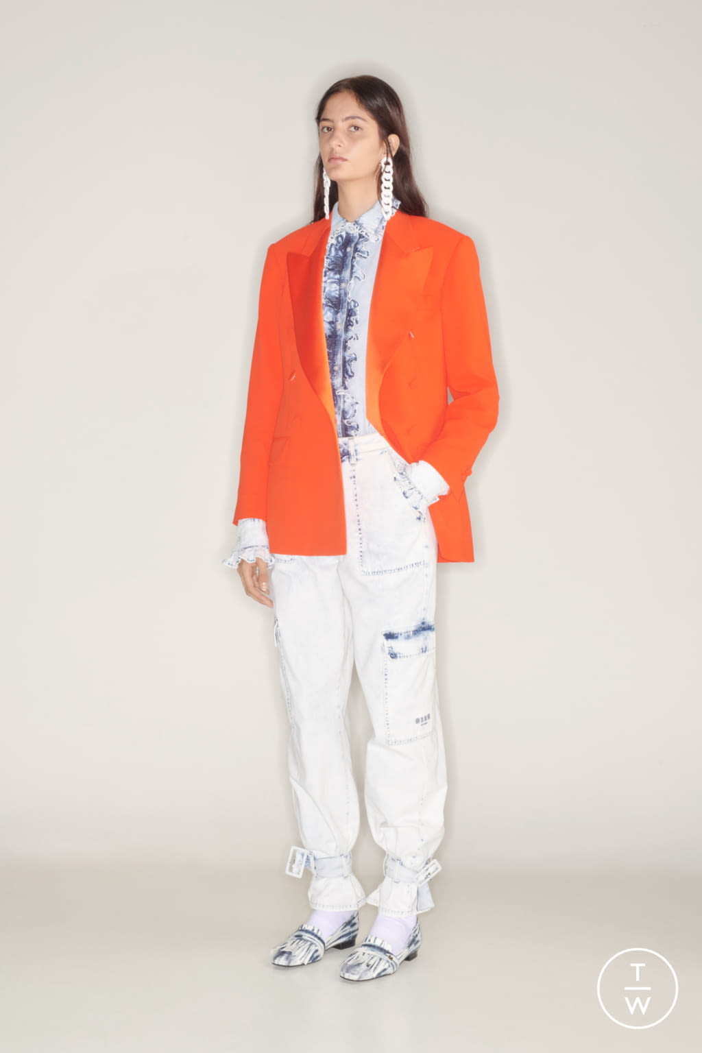 Fashion Week Milan Resort 2020 look 7 from the MSGM collection 女装