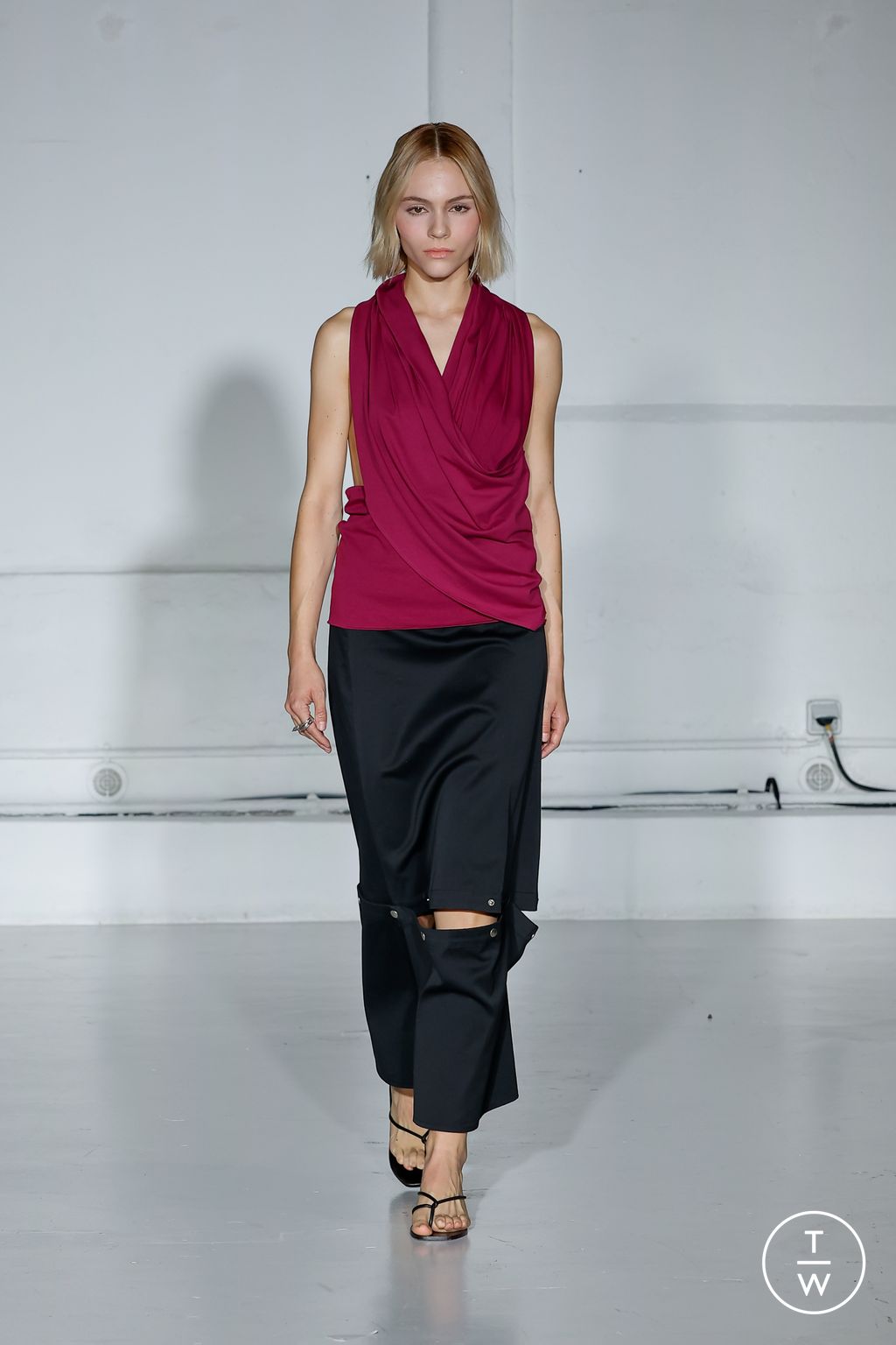 Fashion Week Paris Spring/Summer 2024 look 7 de la collection Mossi womenswear