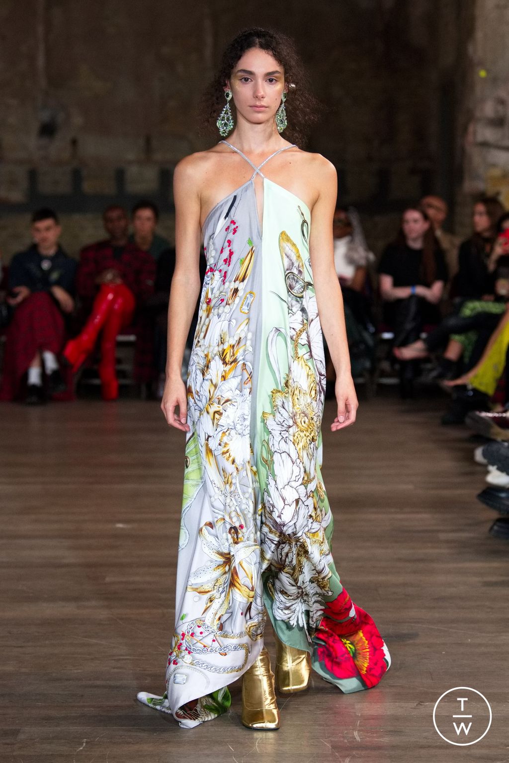 Fashion Week London Spring/Summer 2023 look 7 from the MITHRIDATE collection womenswear