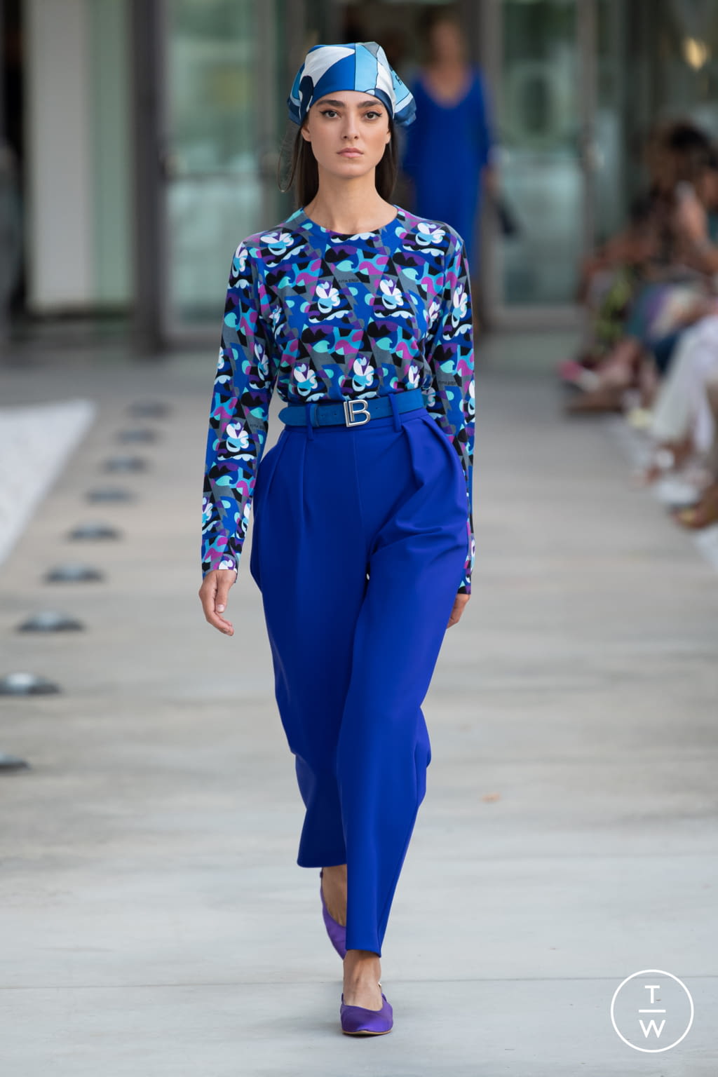 Fashion Week Milan Spring/Summer 2022 look 7 from the Laura Biagiotti collection womenswear