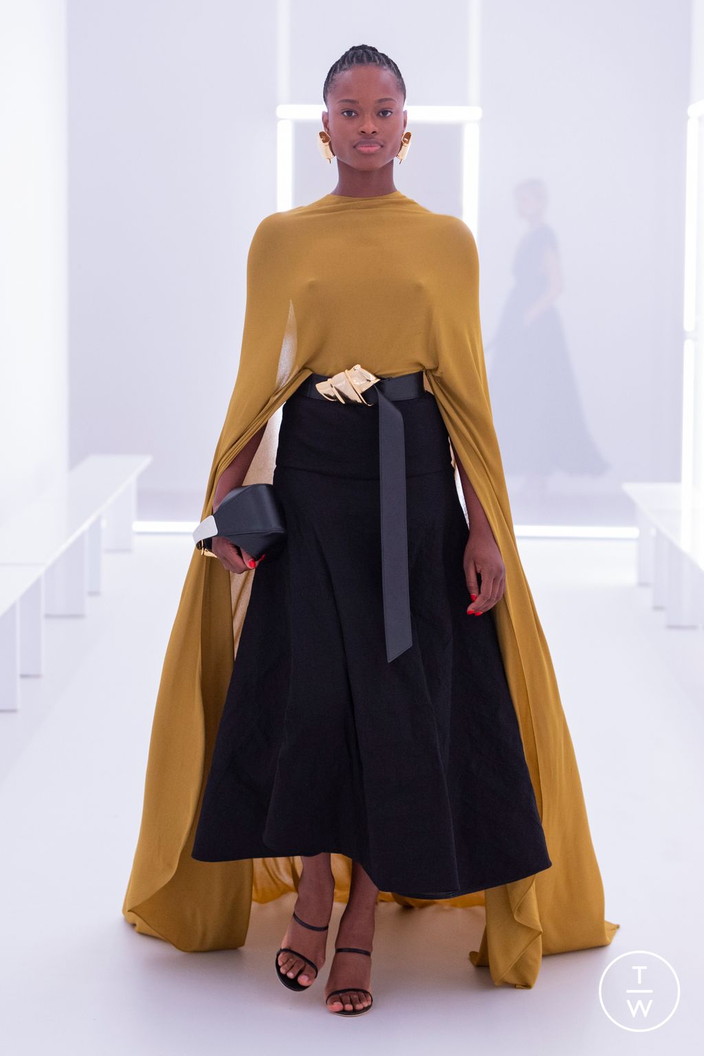 Fashion Week New York Spring/Summer 2024 look 8 de la collection Brandon Maxwell womenswear