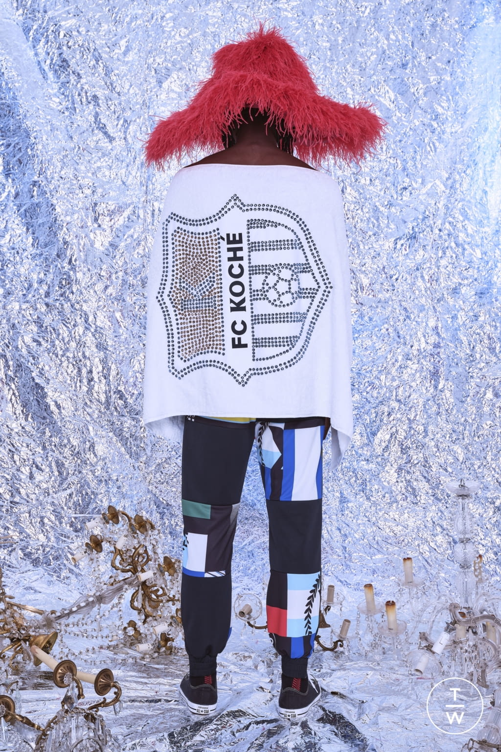 Fashion Week Paris Pre-Fall 2020 look 8 from the Koché collection 女装
