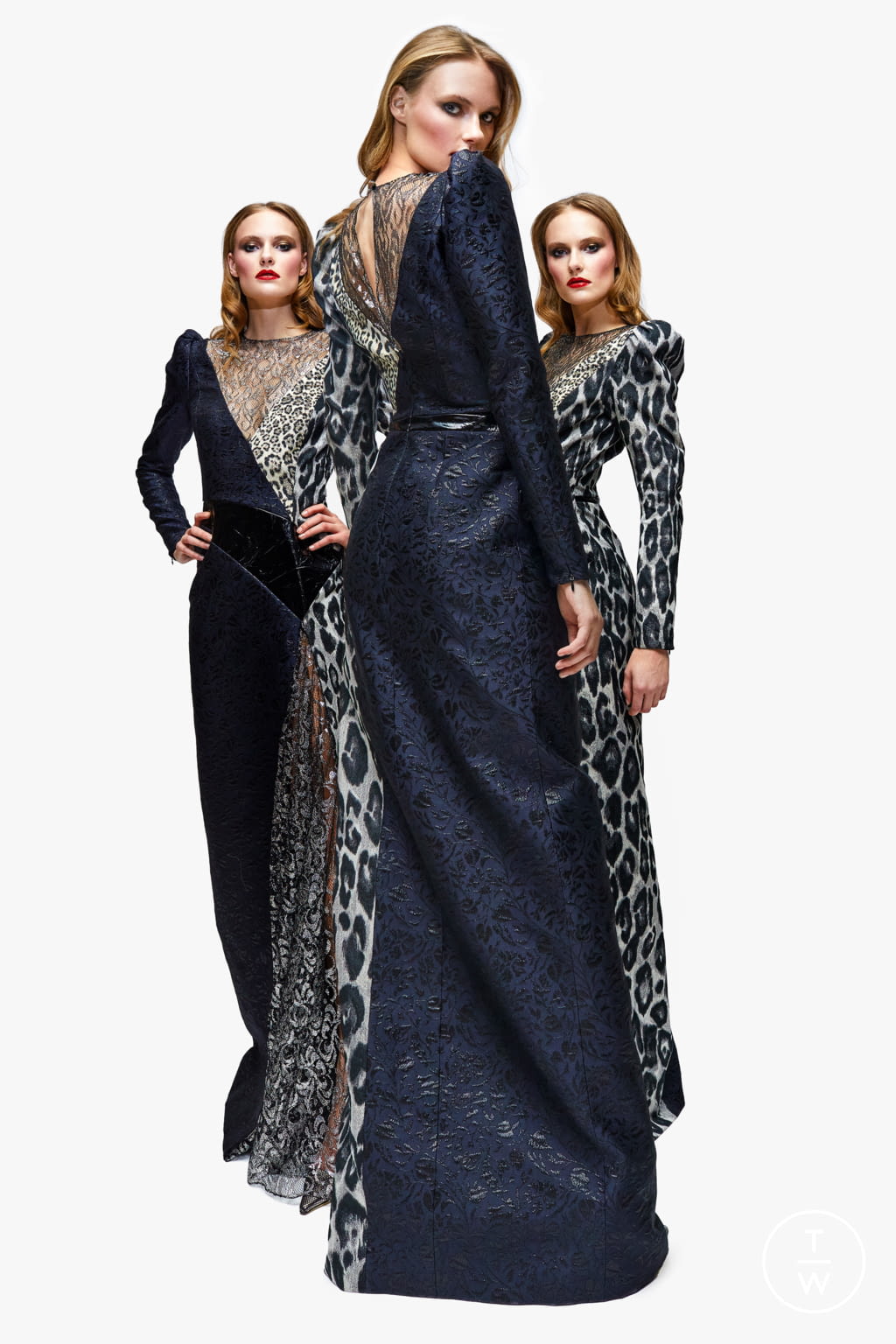 Fashion Week Paris Spring/Summer 2021 look 8 from the Ronald Van Der Kemp collection couture