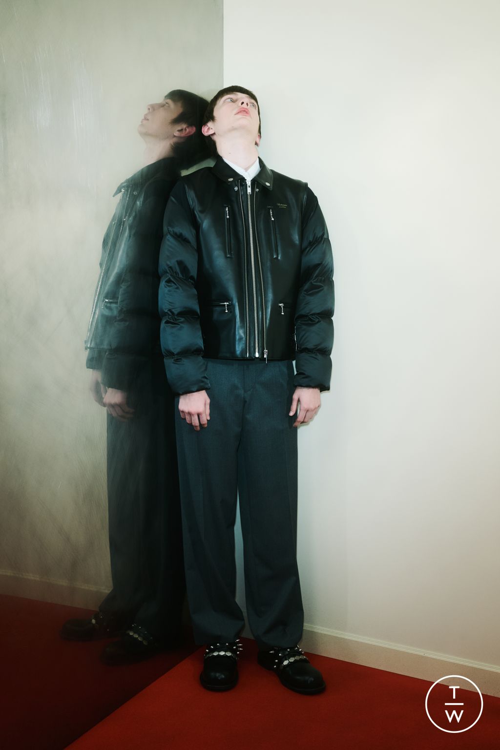 Fashion Week Paris Pre-Fall 2025 look 11 from the Undercover collection menswear
