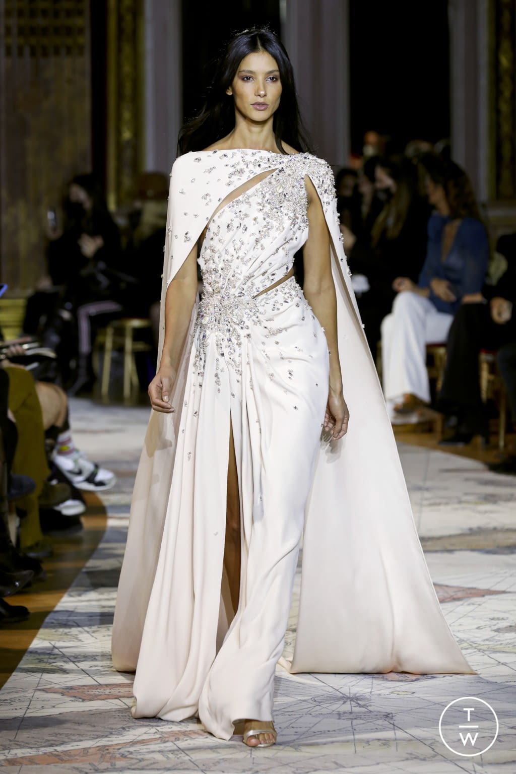 Fashion Week Paris Spring/Summer 2022 look 9 from the Zuhair Murad collection couture