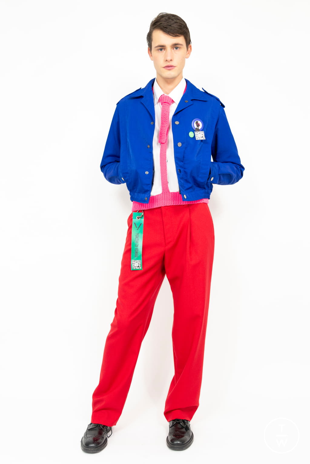 Fashion Week Paris Fall/Winter 2021 look 10 from the Valette Studio collection menswear