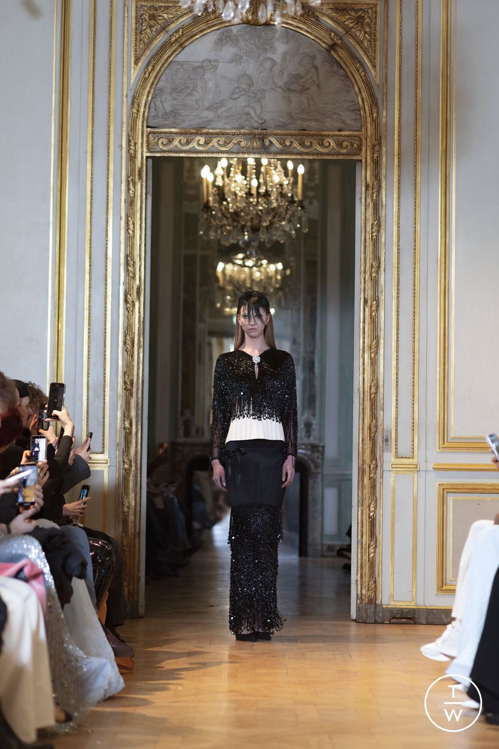 Fashion Week Paris Spring/Summer 2026 look 9 from the Peet Dullaert collection couture