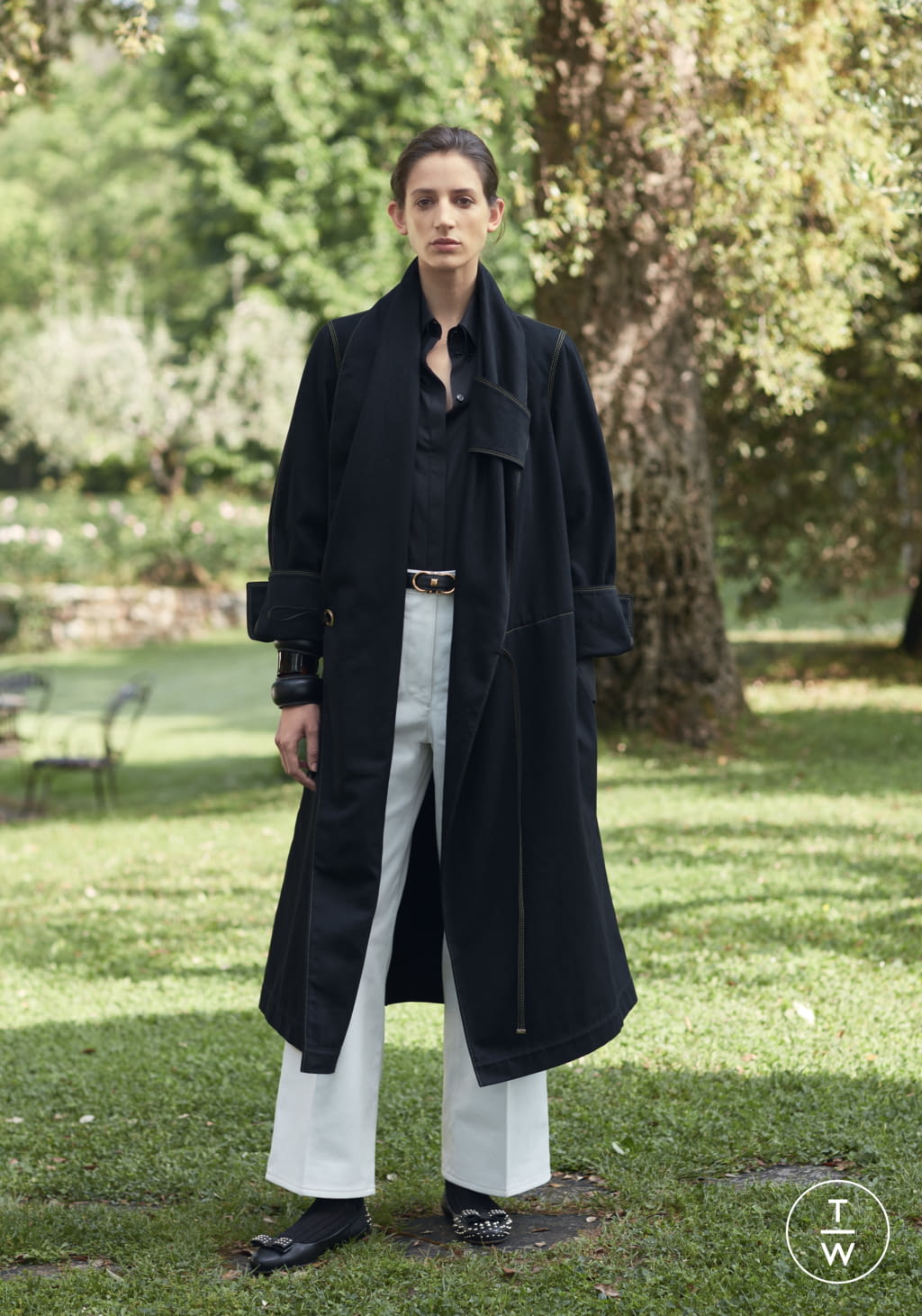 Fashion Week Milan Resort 2019 look 1 from the Ferragamo collection womenswear