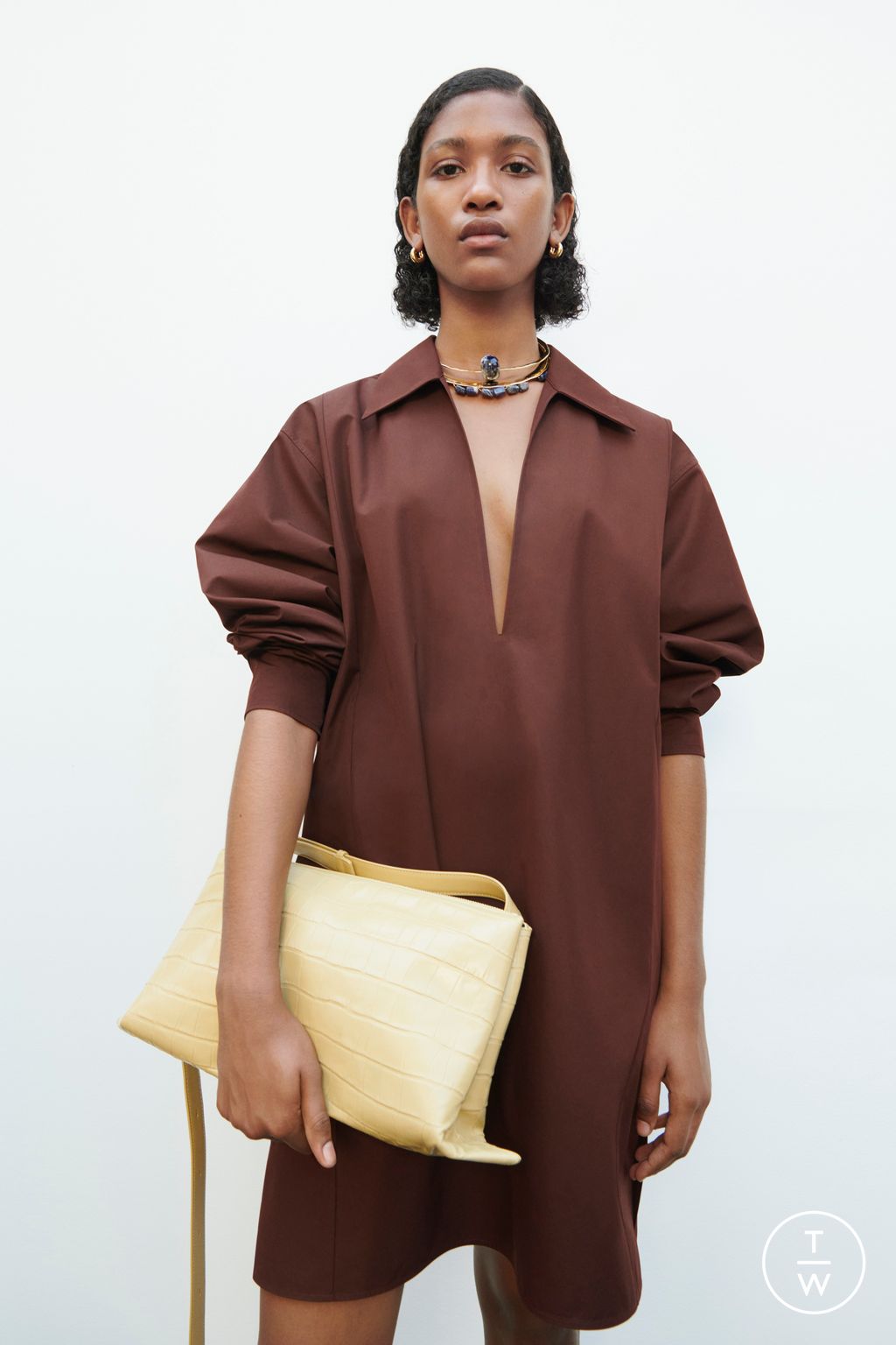 Fashion Week Milan Resort 2023 look 1 from the Jil Sander collection womenswear