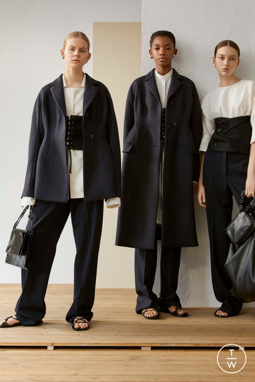 Fashion Week Milan Resort 2019 look 1 from the Jil Sander collection womenswear