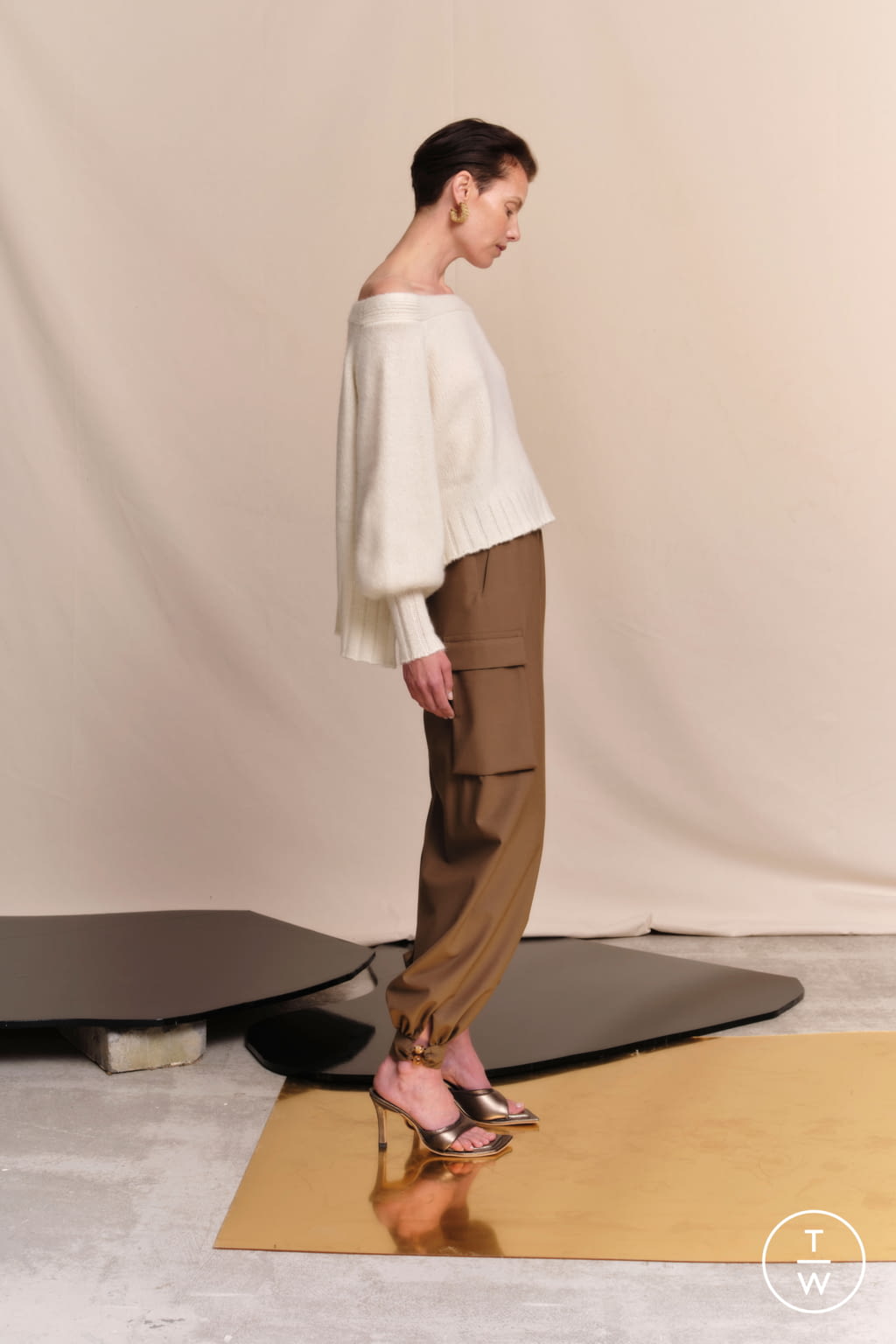 Fashion Week London Spring/Summer 2022 look 10 from the Palmer Harding collection womenswear