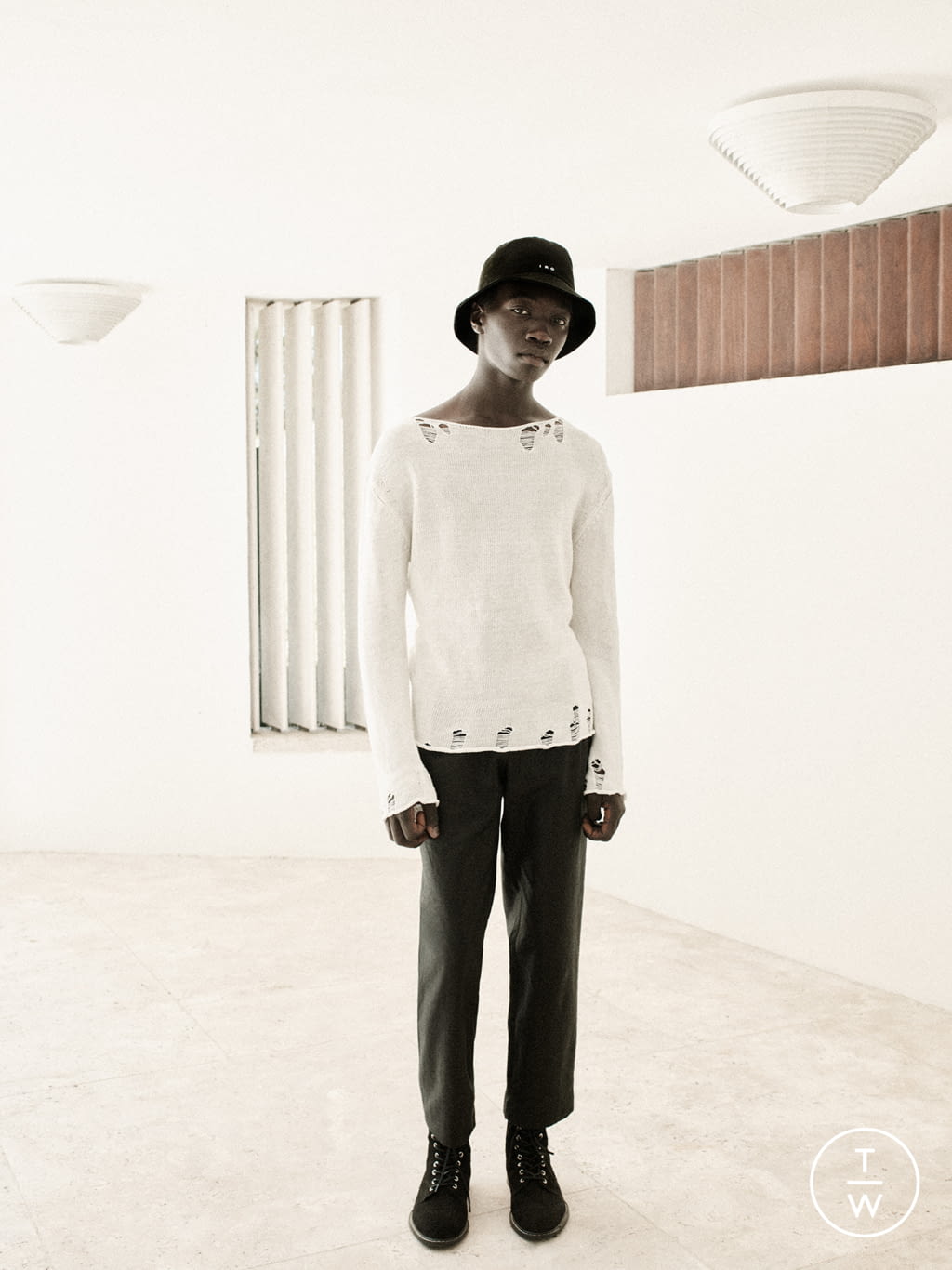 Fashion Week Paris Spring/Summer 2022 look 10 from the Iro collection menswear