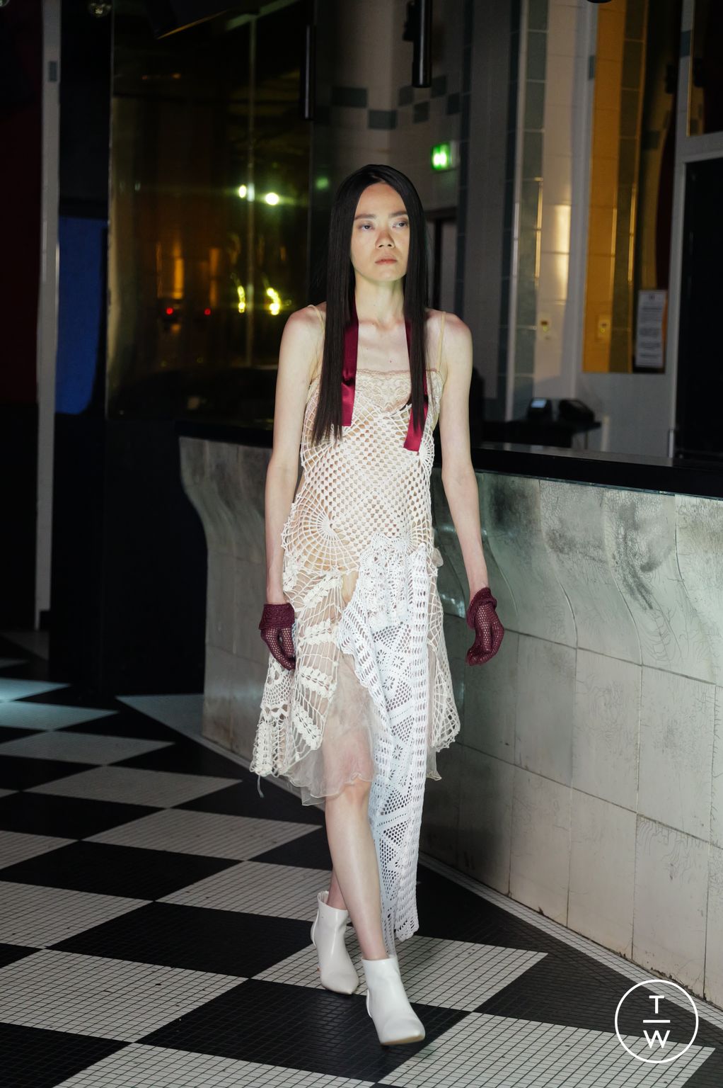 Fashion Week Paris Fall/Winter 2025 look 10 from the Aelis collection couture