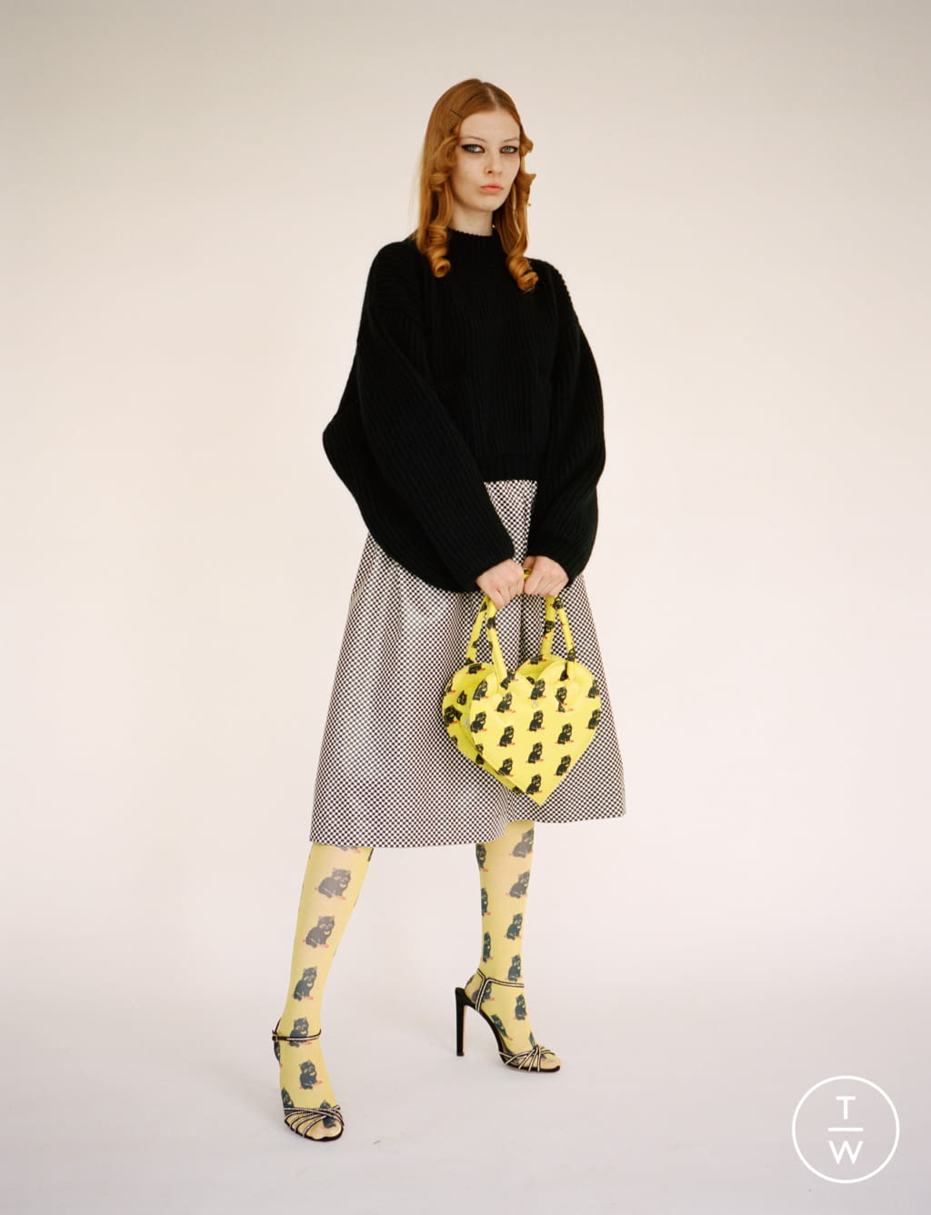 Fashion Week London Fall/Winter 2021 look 10 de la collection Ashley Williams womenswear