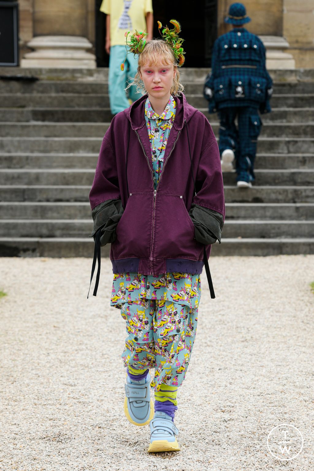 Fashion Week Paris Spring-Summer 2025 look 10 from the KIDILL collection 男装