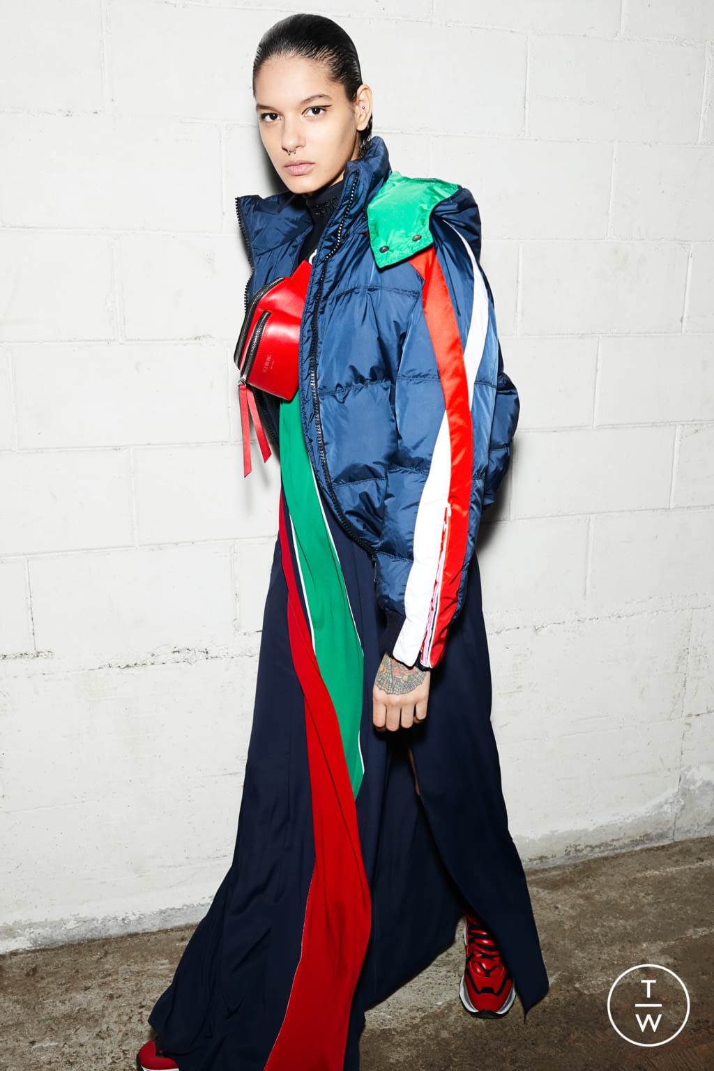 Fashion Week Milan Pre-Fall 2019 look 10 from the Iceberg collection womenswear
